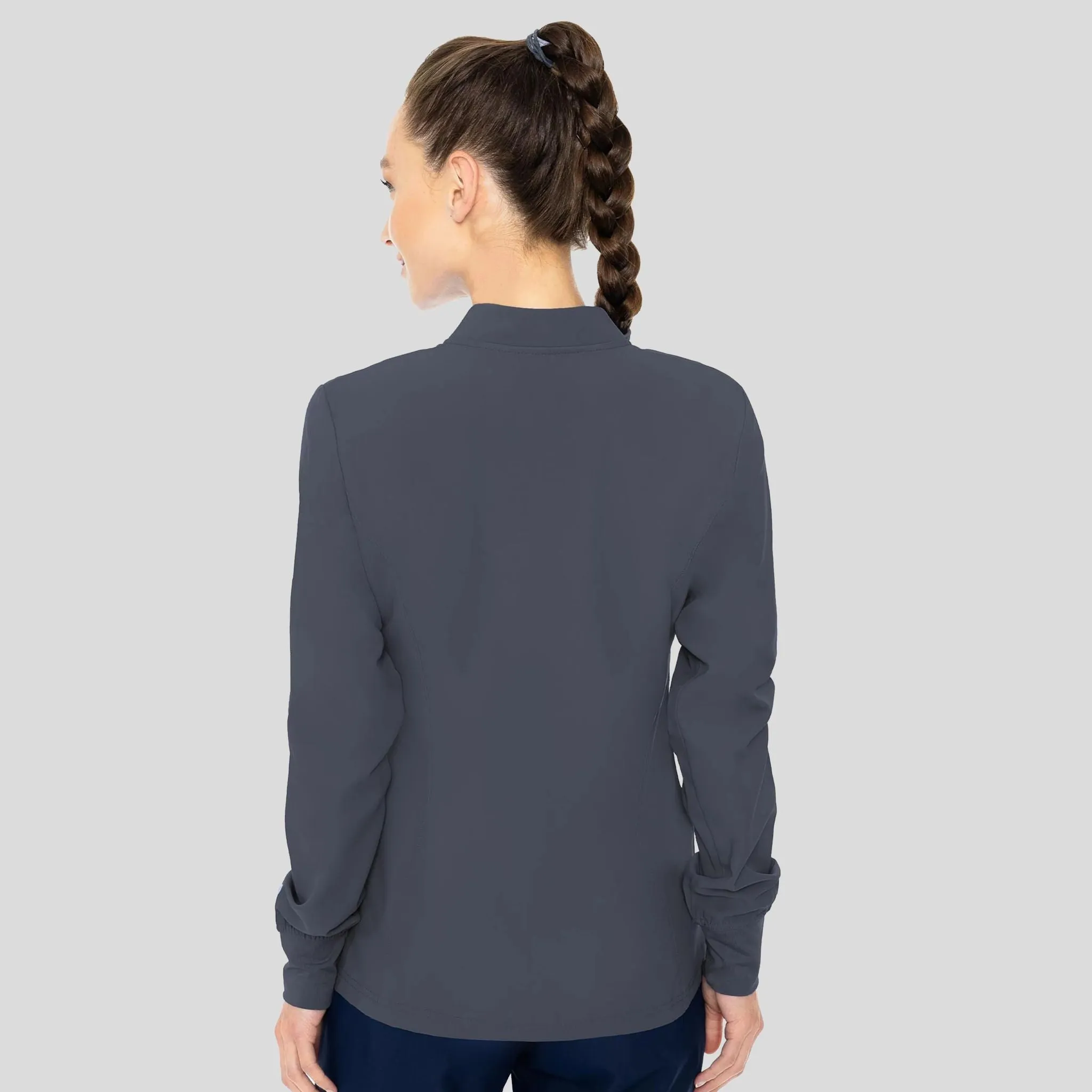 Front Pocket Warm Up | Pewter