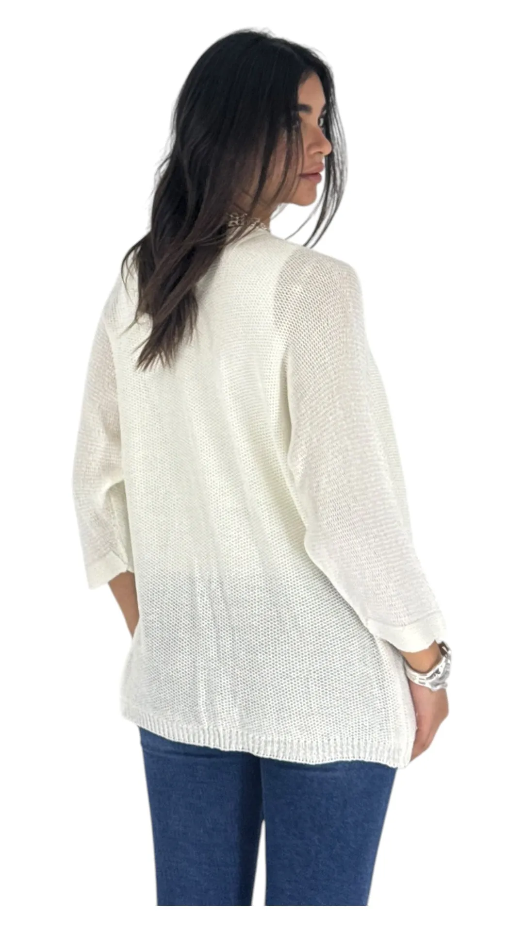 Gaudi white cardigan