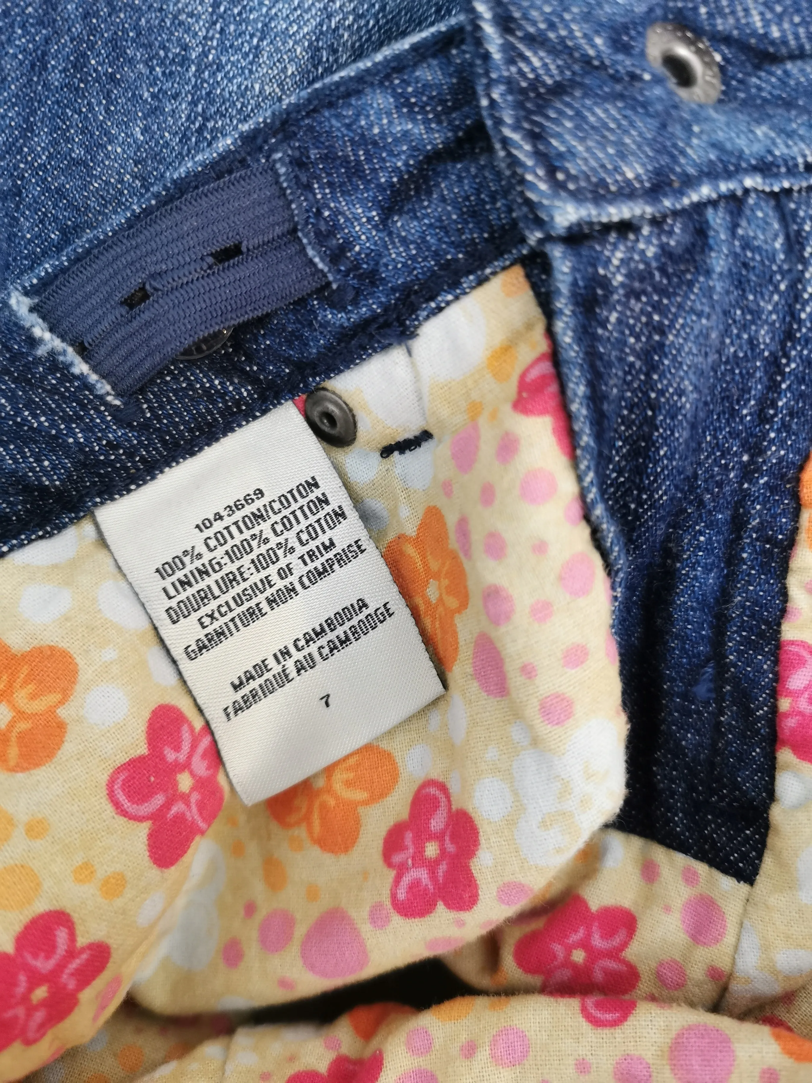 GIRL SIZE 7 YEARS - TAILOR VINTAGE Girls, Skinny Jeans, Lined / Warm EUC B8