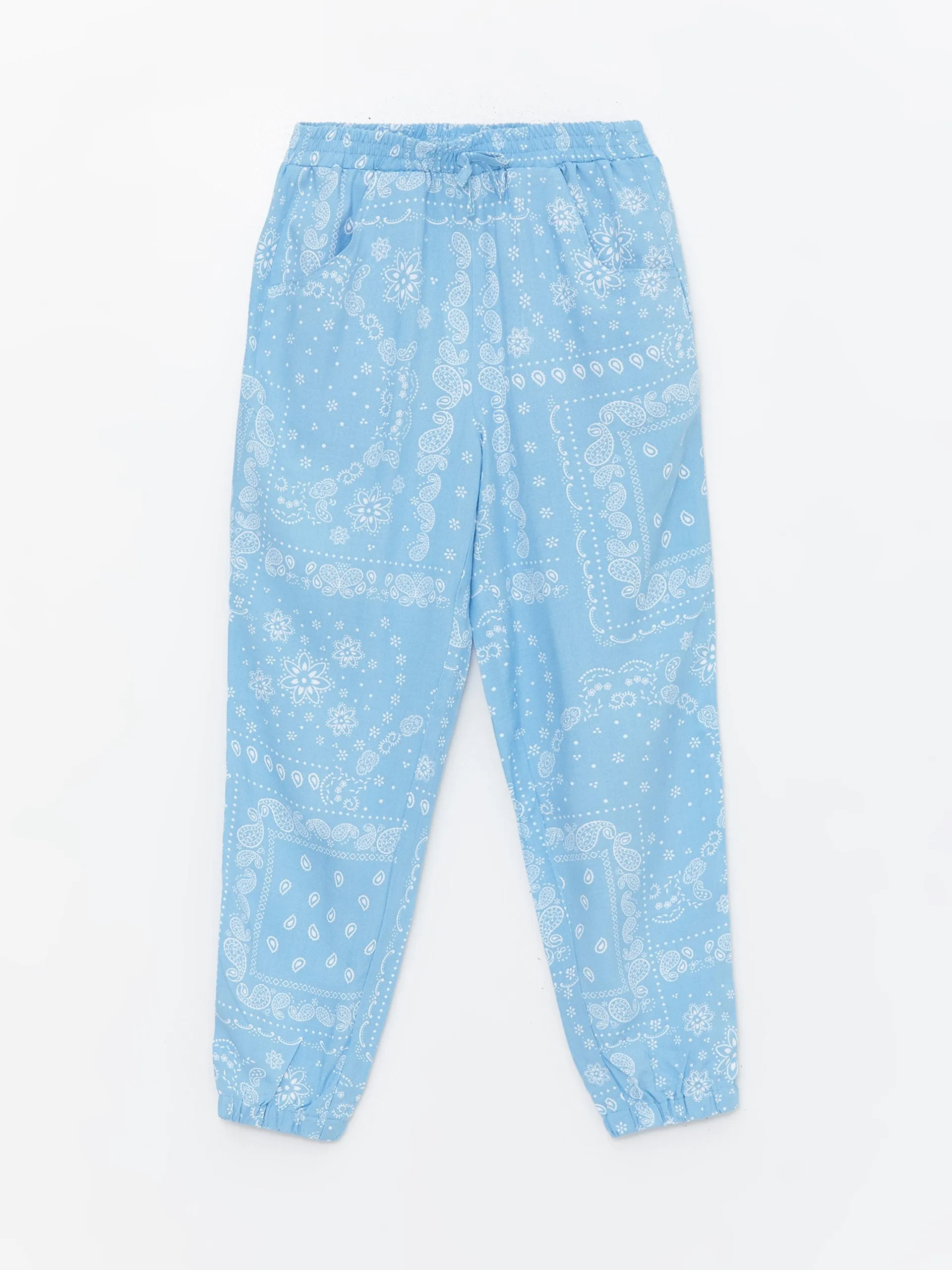 Girls Elastic Waist Jogger Pants