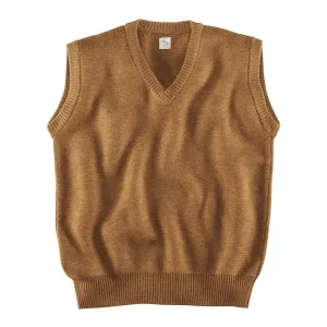 Hen's Teeth Pullunder Knitwear Vest Mustard