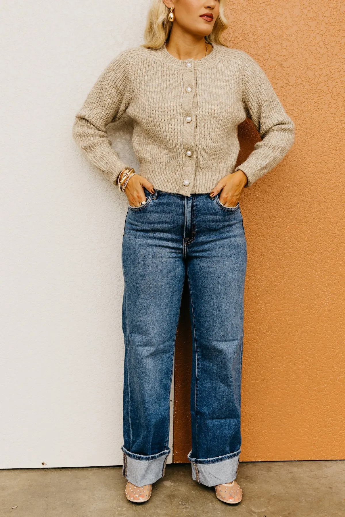 Hidden Denim | The Logan Cuffed Dad Denim