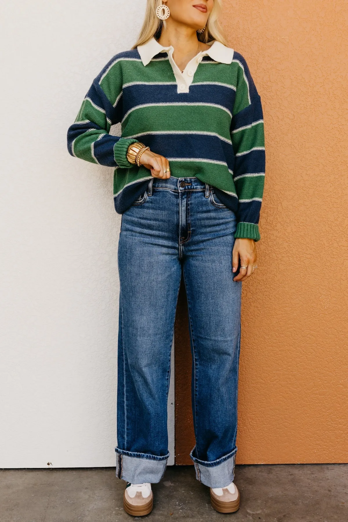 Hidden Denim | The Logan Cuffed Dad Denim