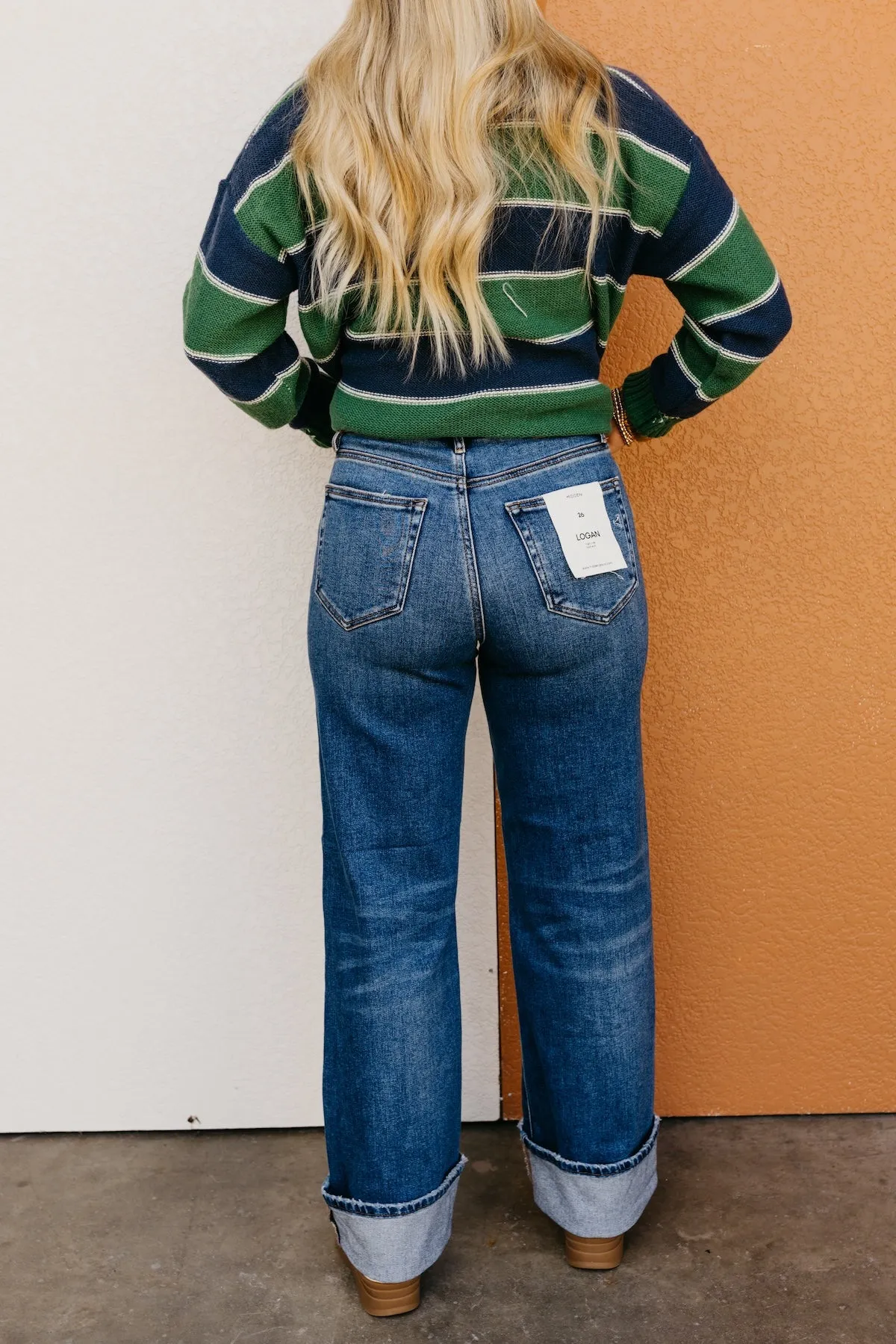 Hidden Denim | The Logan Cuffed Dad Denim