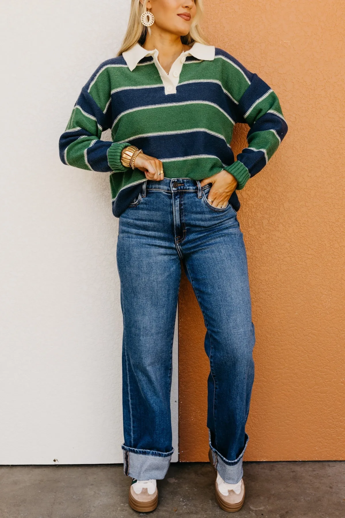Hidden Denim | The Logan Cuffed Dad Denim