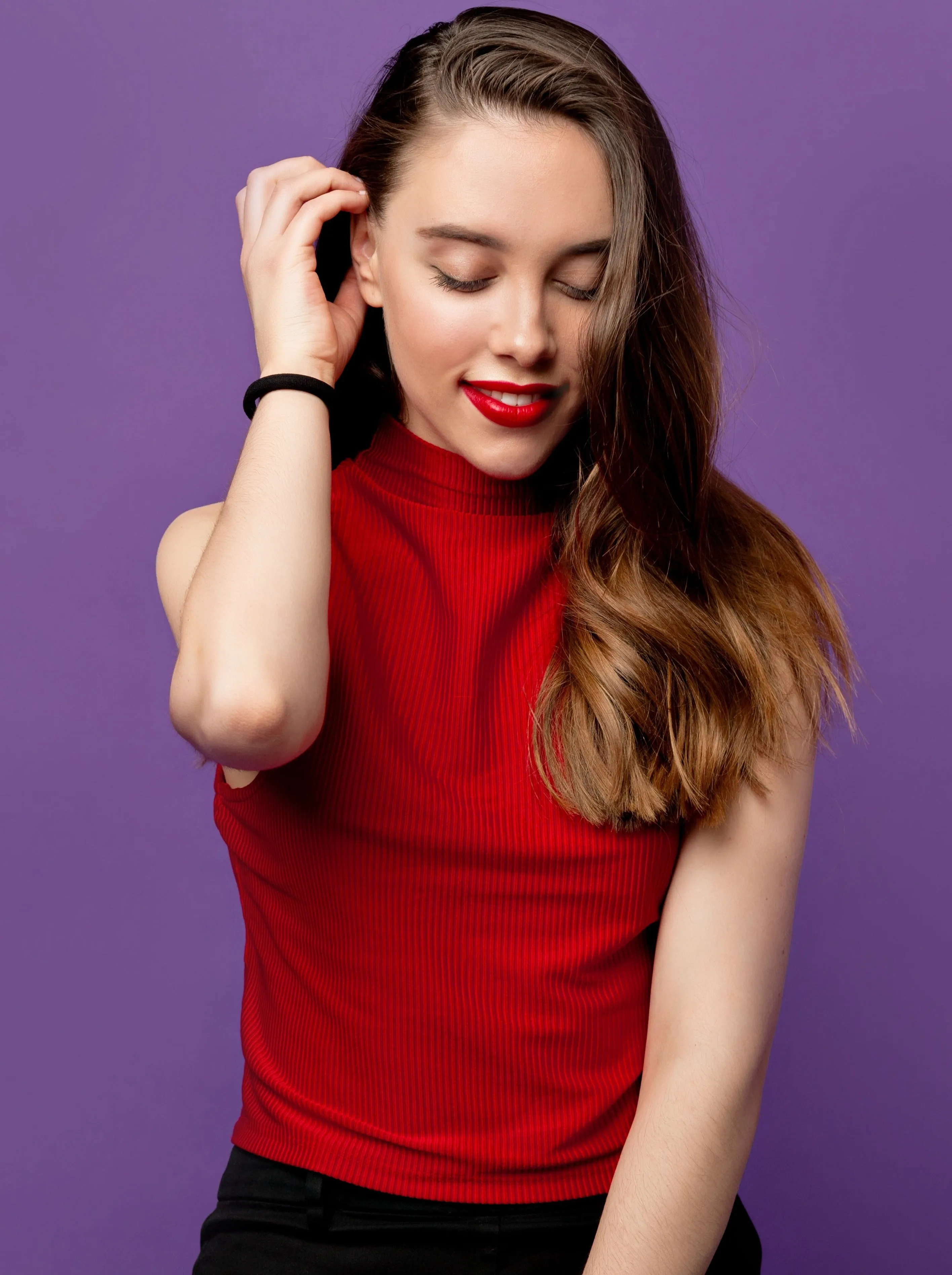 High Neck Top