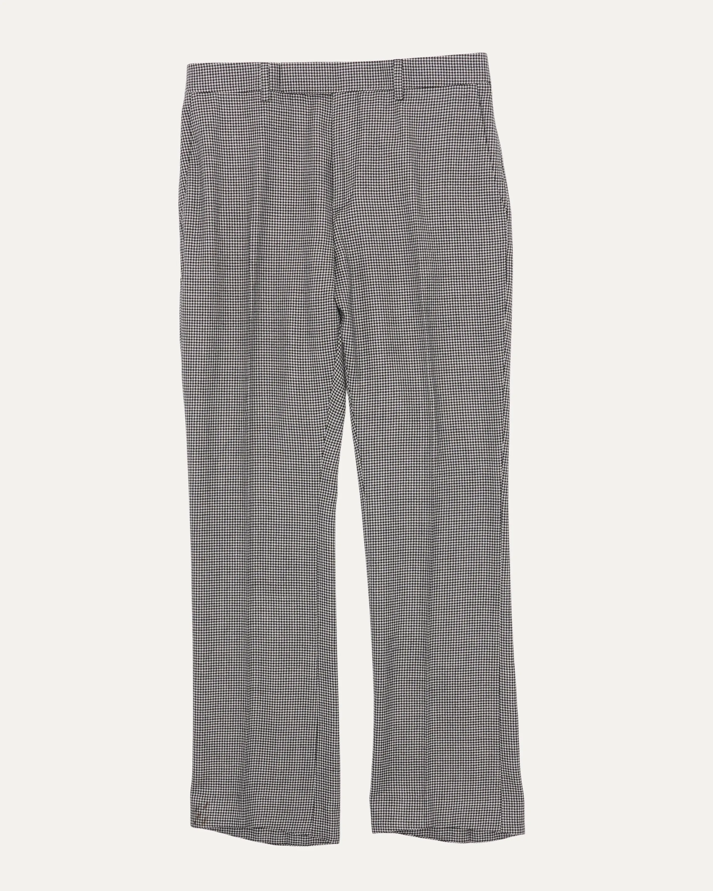 Houndstooth Shawl Collar Suit