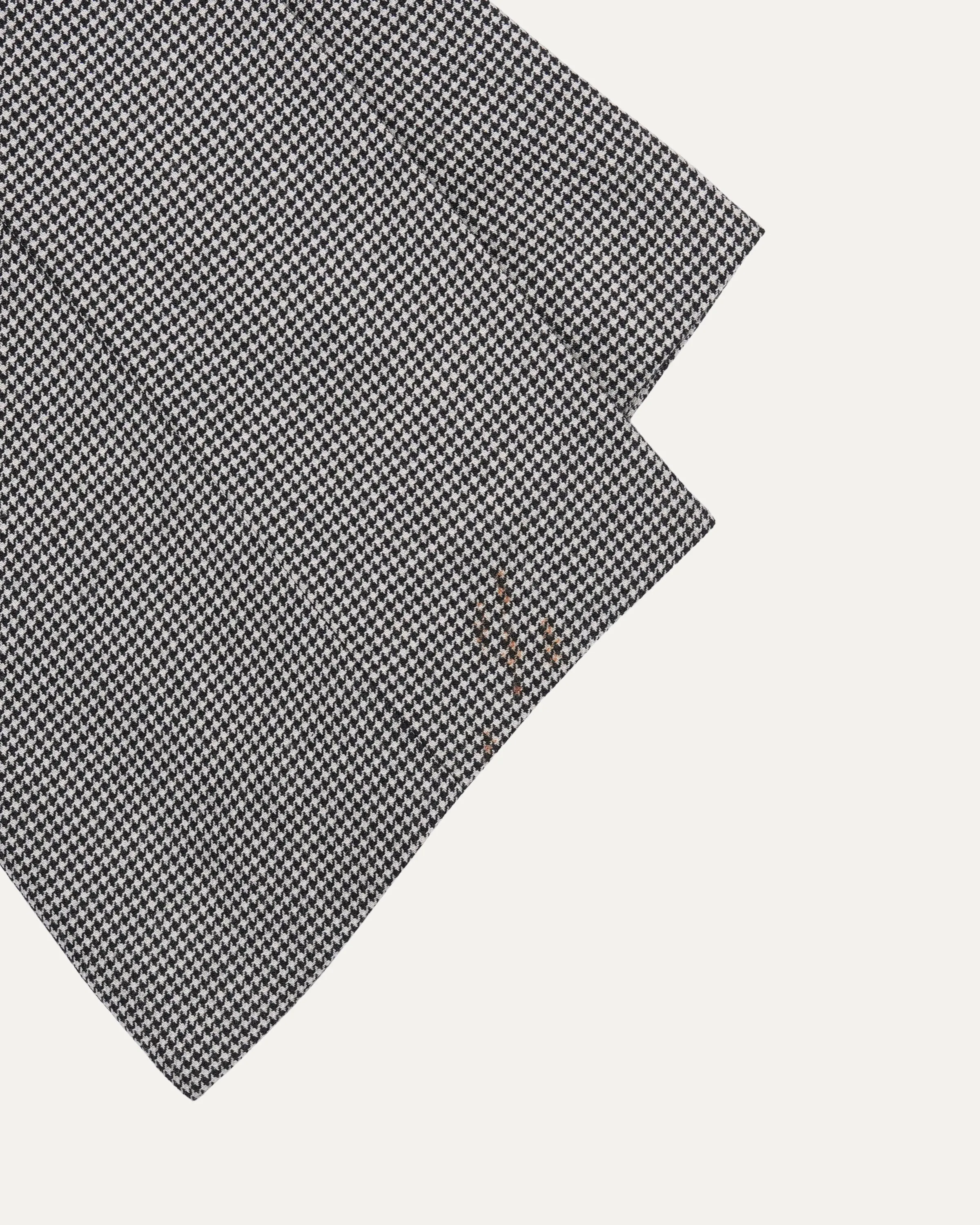 Houndstooth Shawl Collar Suit