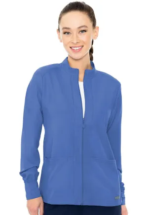 Insight MC2660 Zip Front Warm-Up With Shoulder Yokes Ciel