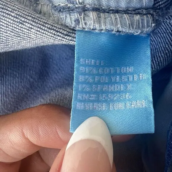 J. Mclaughlin Treva womens Jeans skinny comfortable pockets zip blue  size 6
