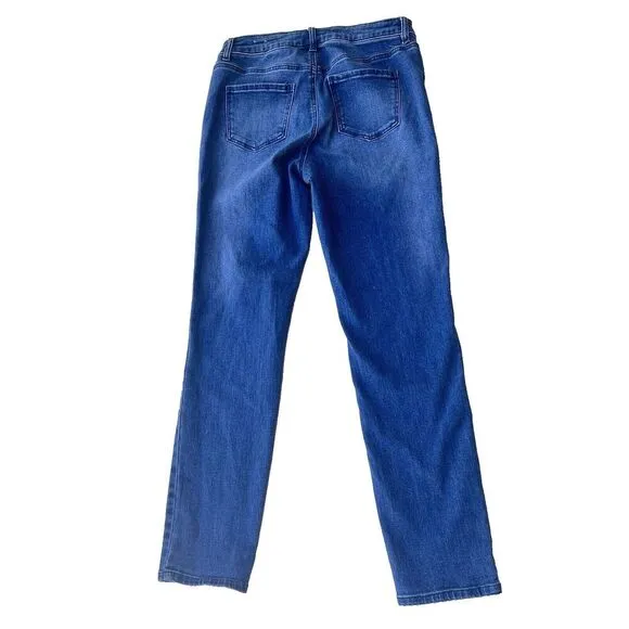 J. Mclaughlin Treva womens Jeans skinny comfortable pockets zip blue  size 6