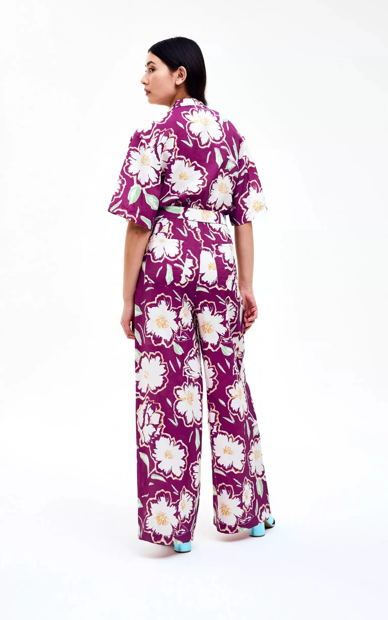 Janasleeve Jumpsuit Paars