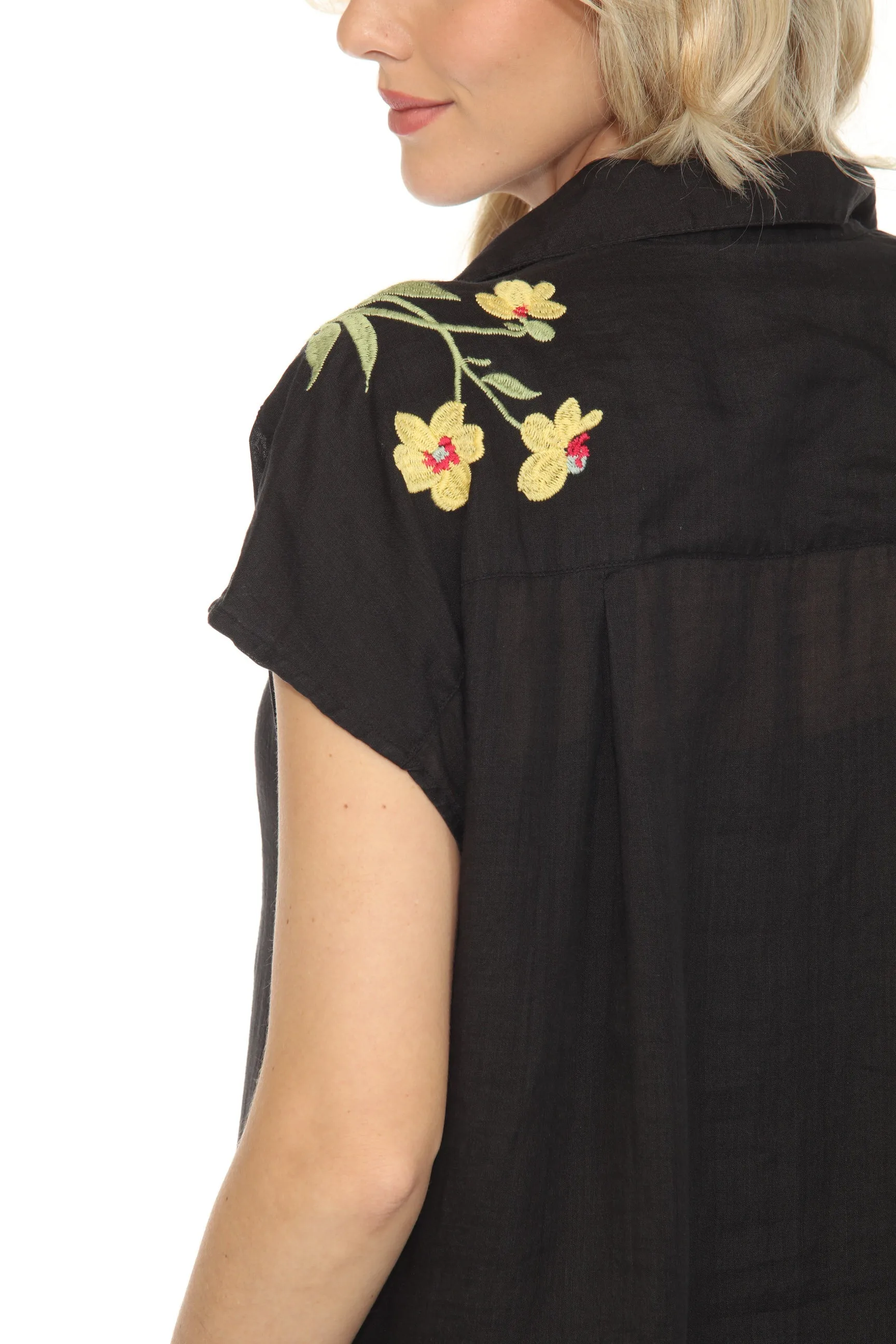 Johnny Was Workshop Evangeline Dolman Henley Dress W34024-3 *