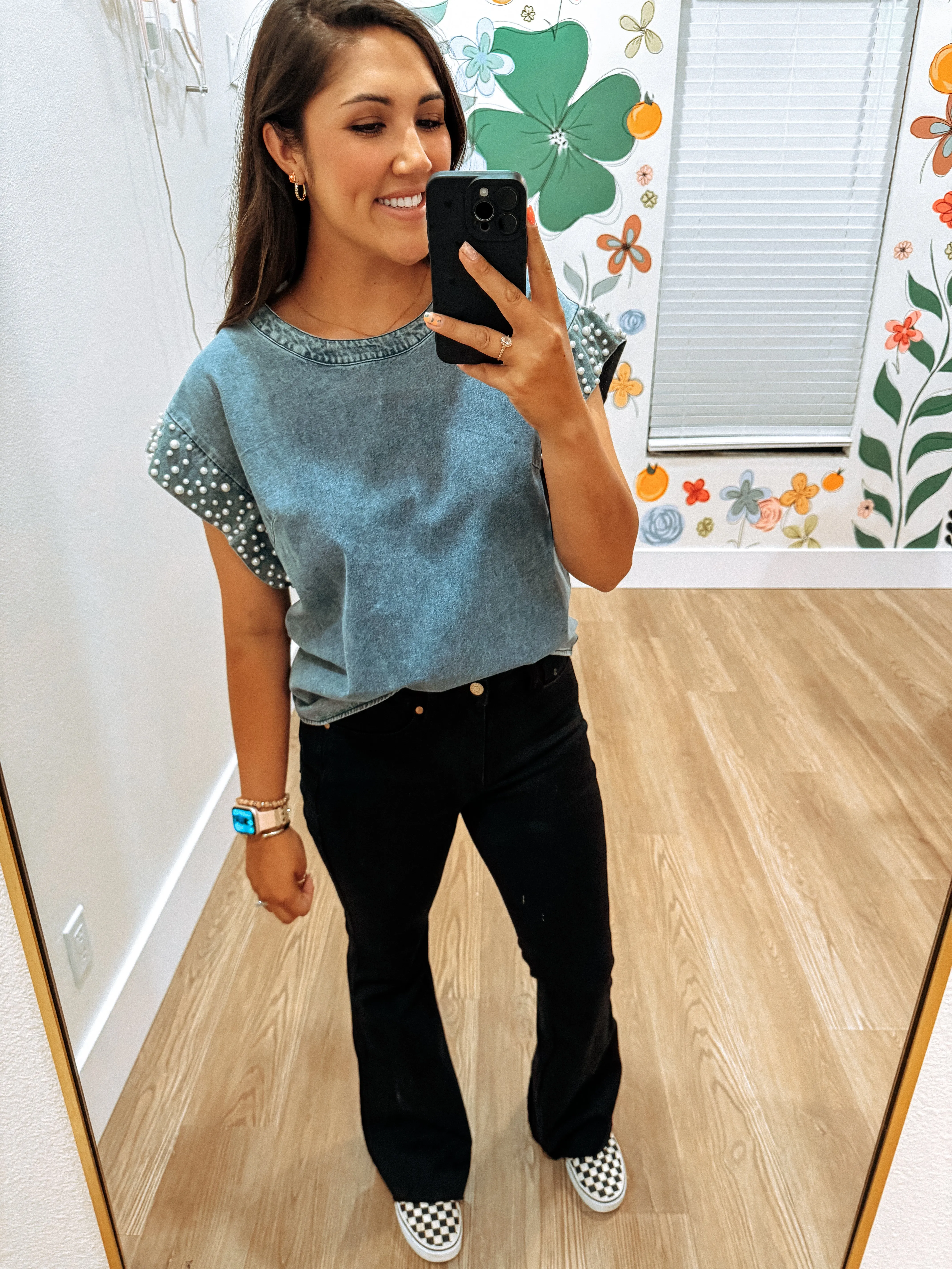 Judy Blue Black Flare Jeans