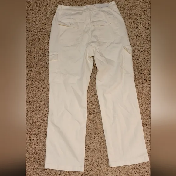 Judy Blue White Cargo Jeans