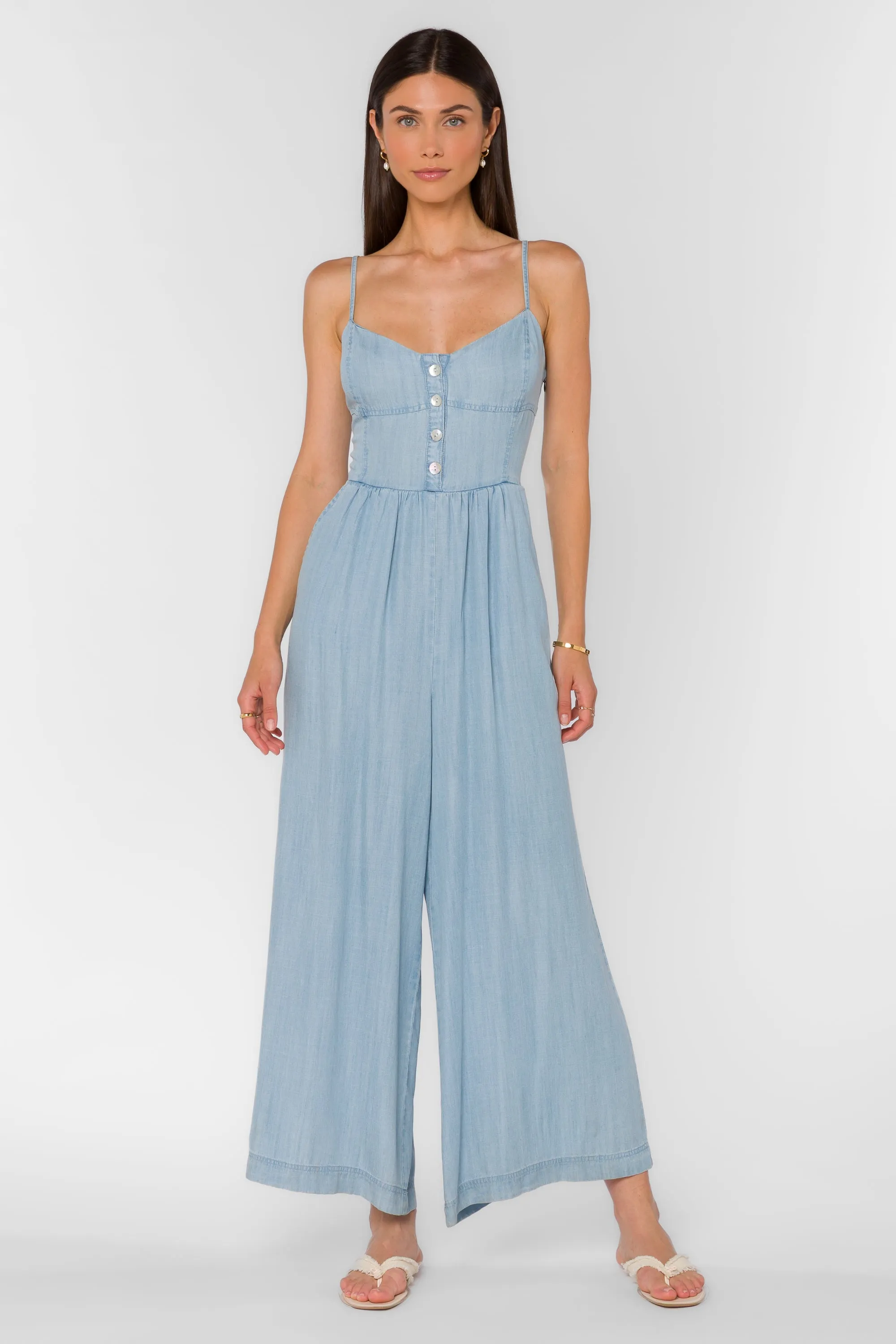 Karla Catalina Sky Jumpsuit