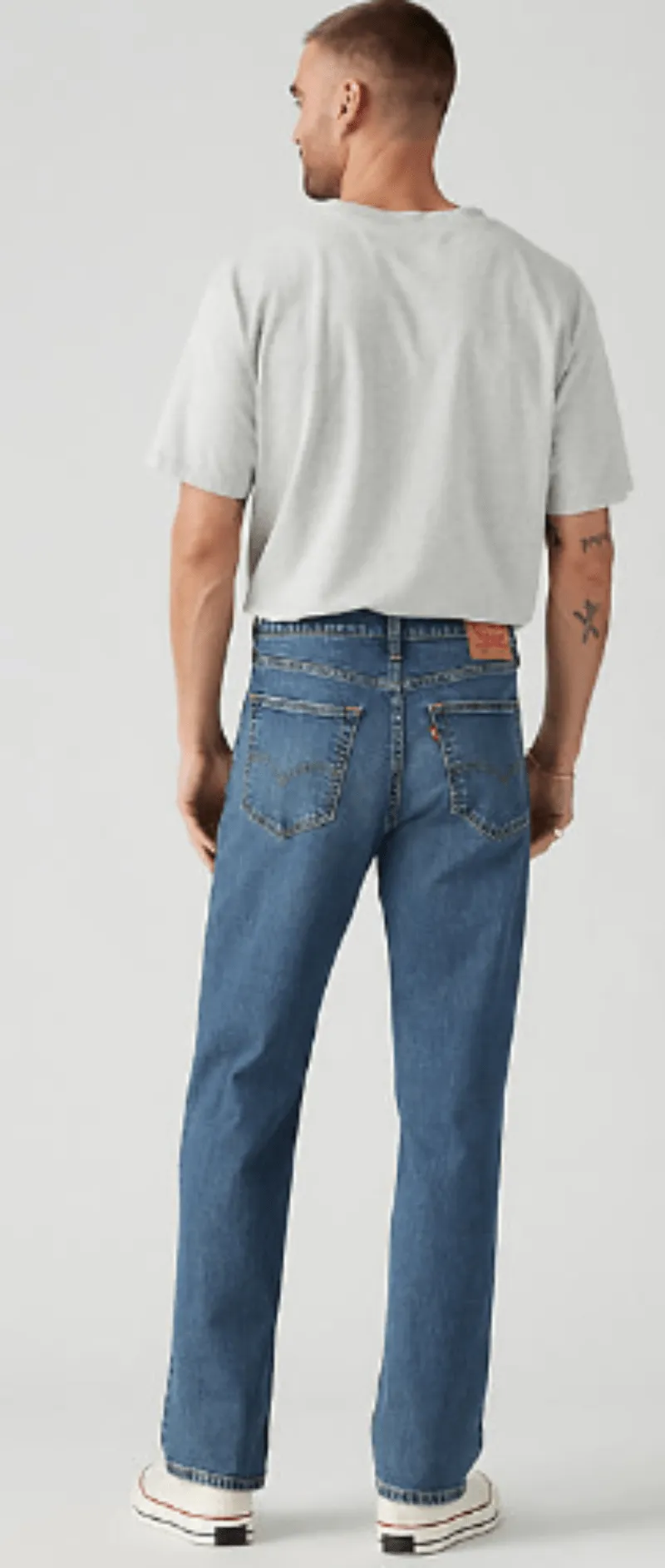 Levi Jeans Mens 516 Straight Leg