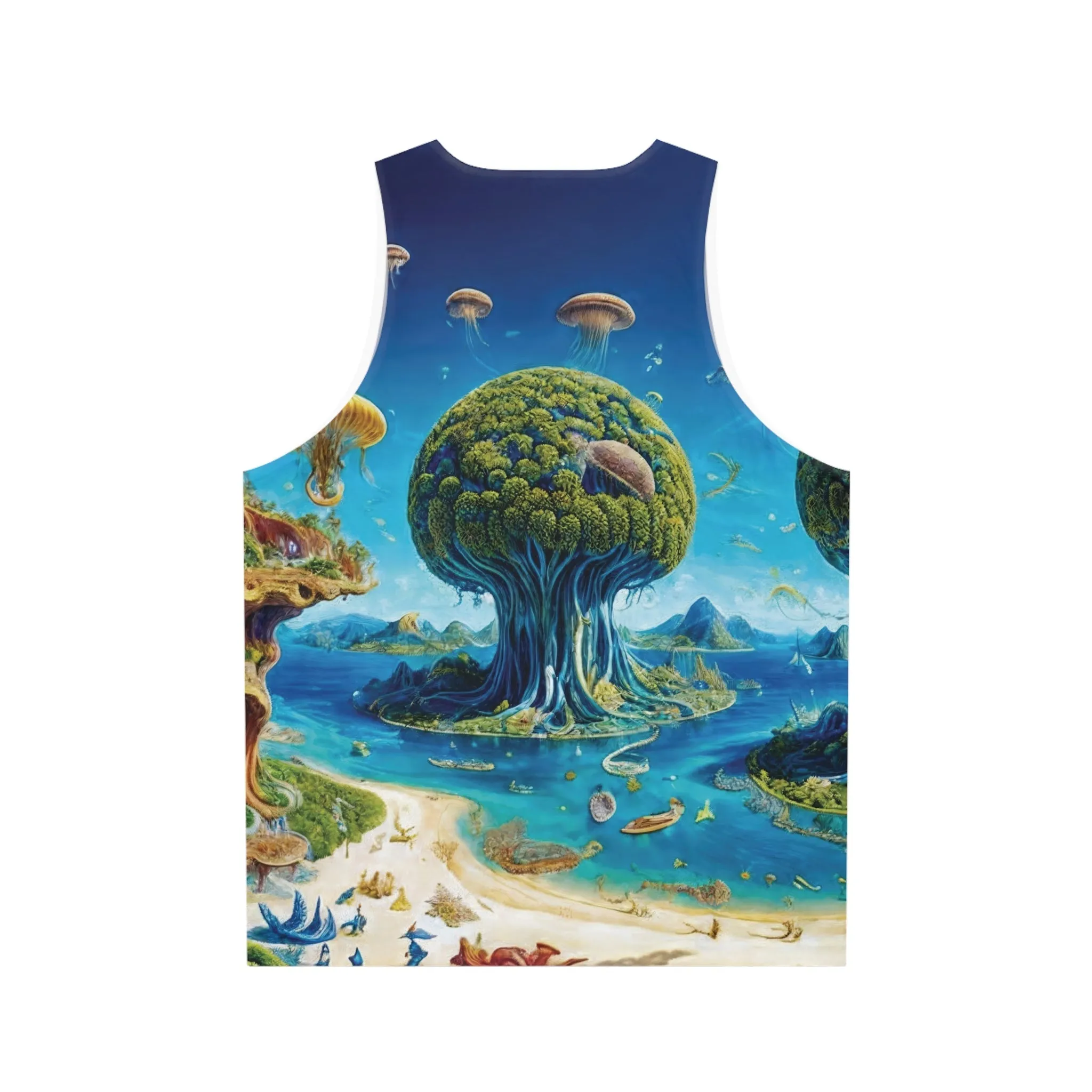 Light Tank Top - Cosmic Tree Isle