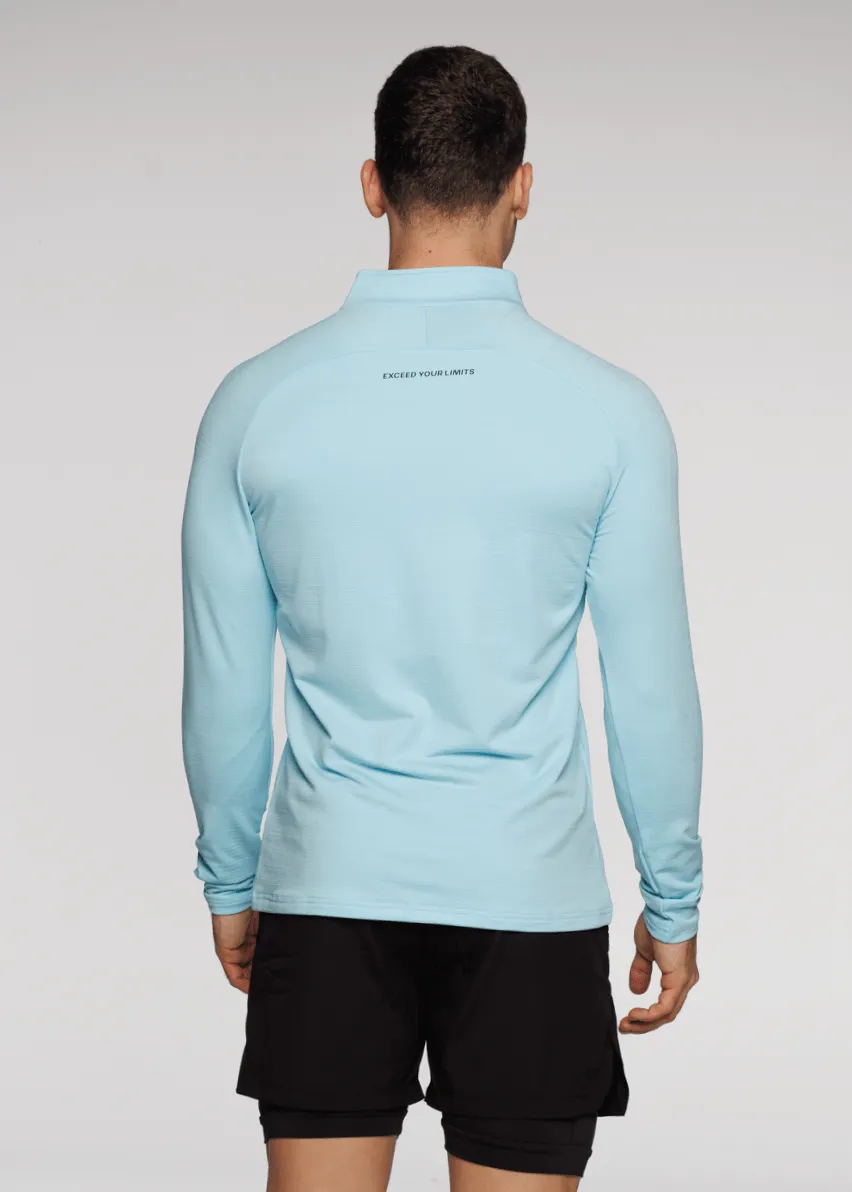Limitless ¼ Zip Jacket - Sky Blue