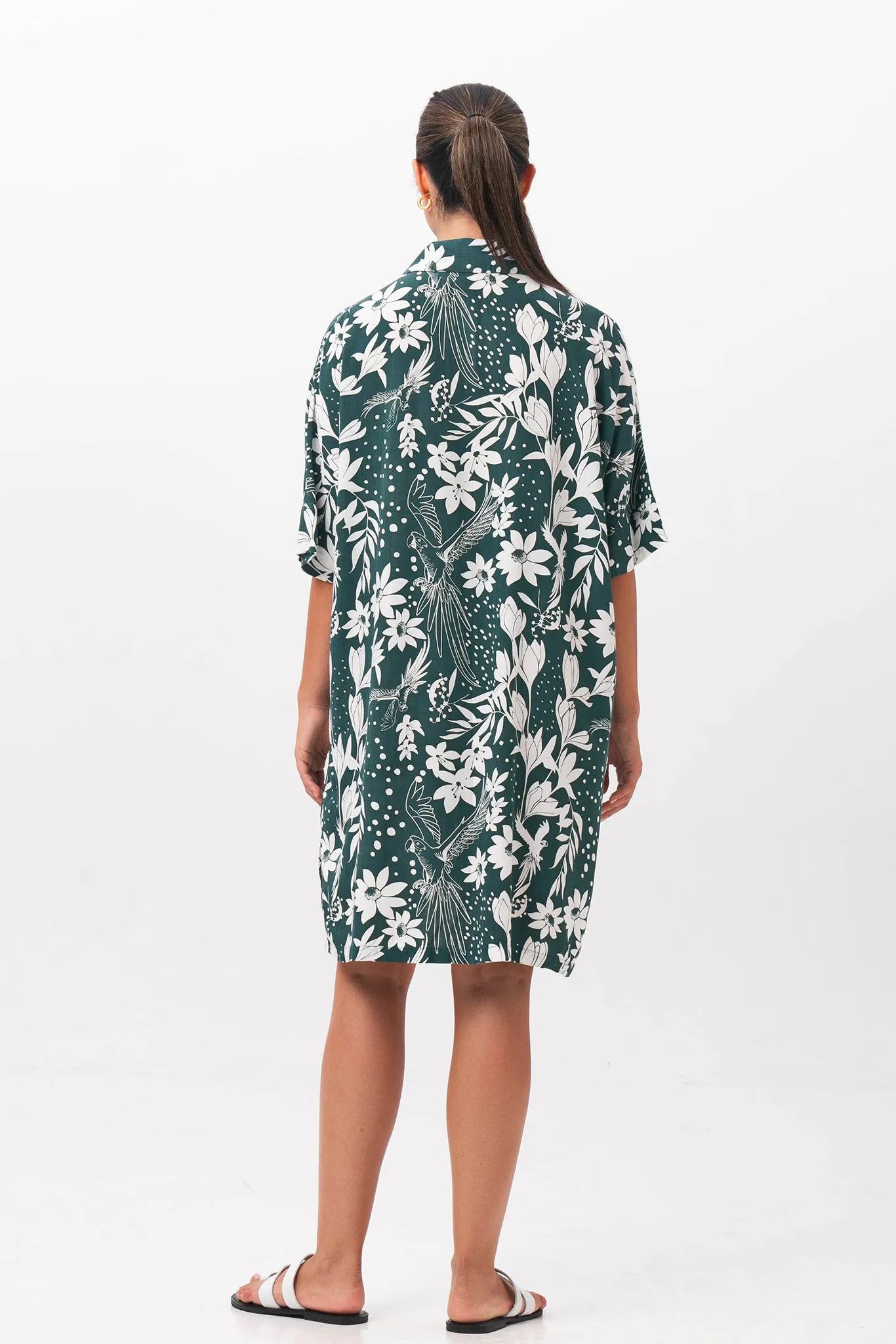 Lupita Midi Dress Green