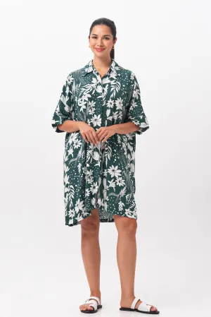 Lupita Midi Dress Green