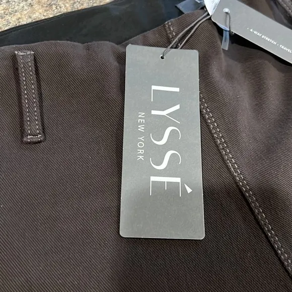 Lysse knit denim jeans size small