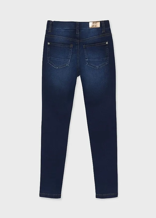 Mayoral Girls Dark Denim Jeans : Size 8 to 14