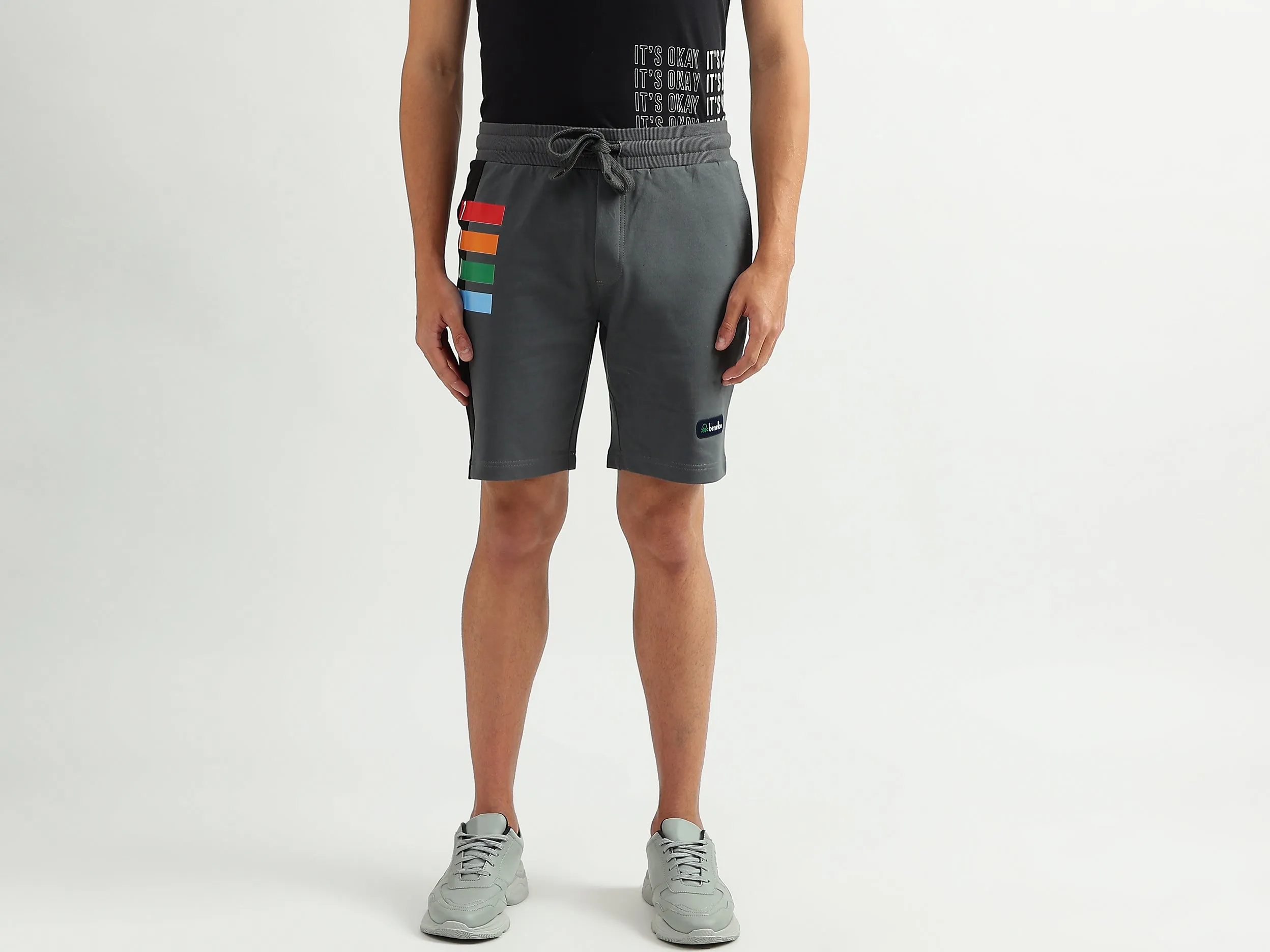 Men Printed Regular Fit Shorts