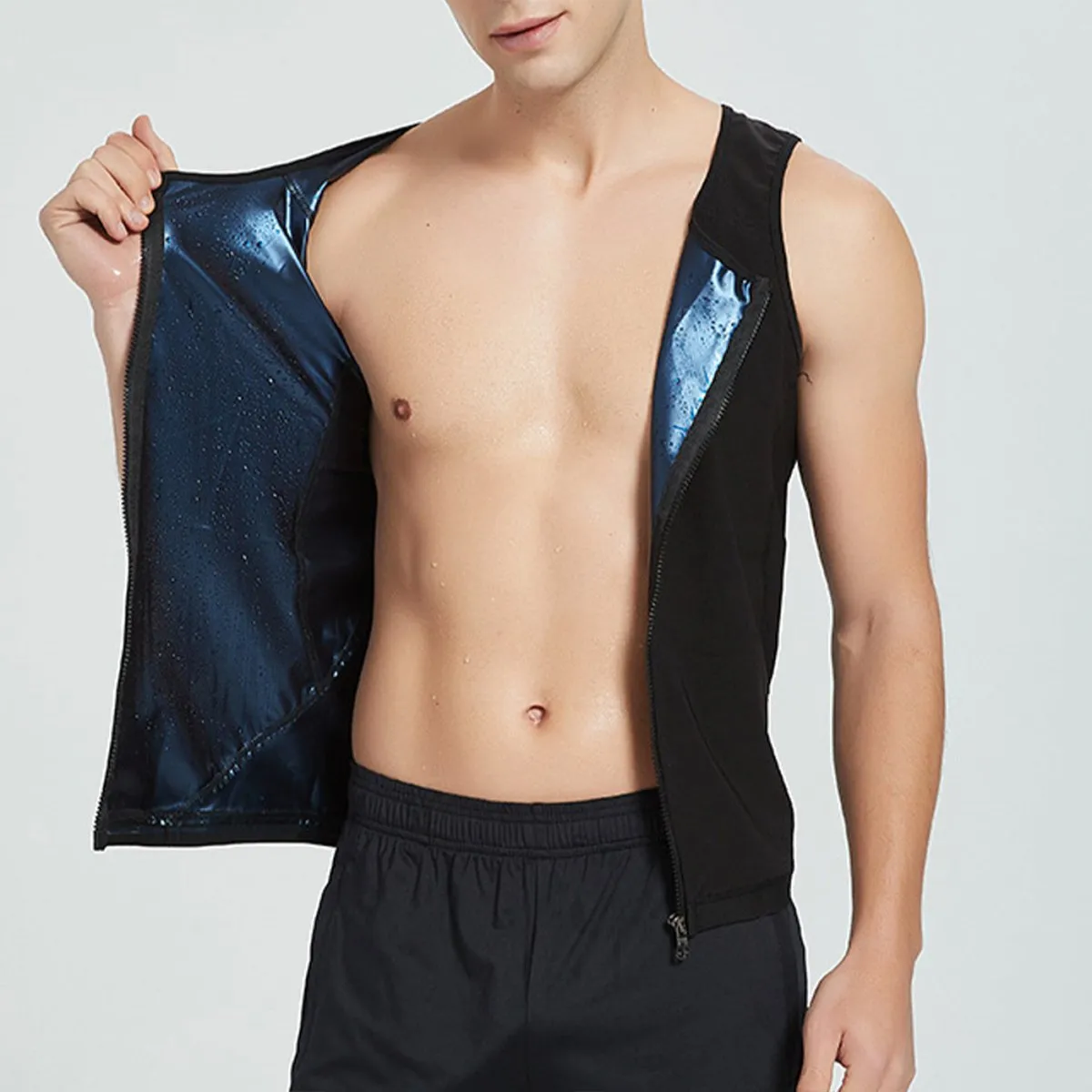 Men's Running Zip Storm Sweatshirt - Perfect for Exercise & Yoga