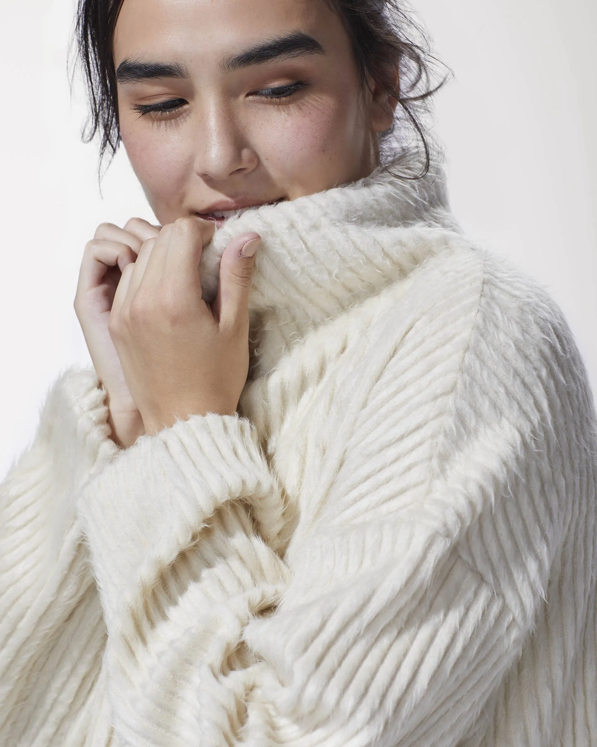 MICHI Juniper Sweater Ivory