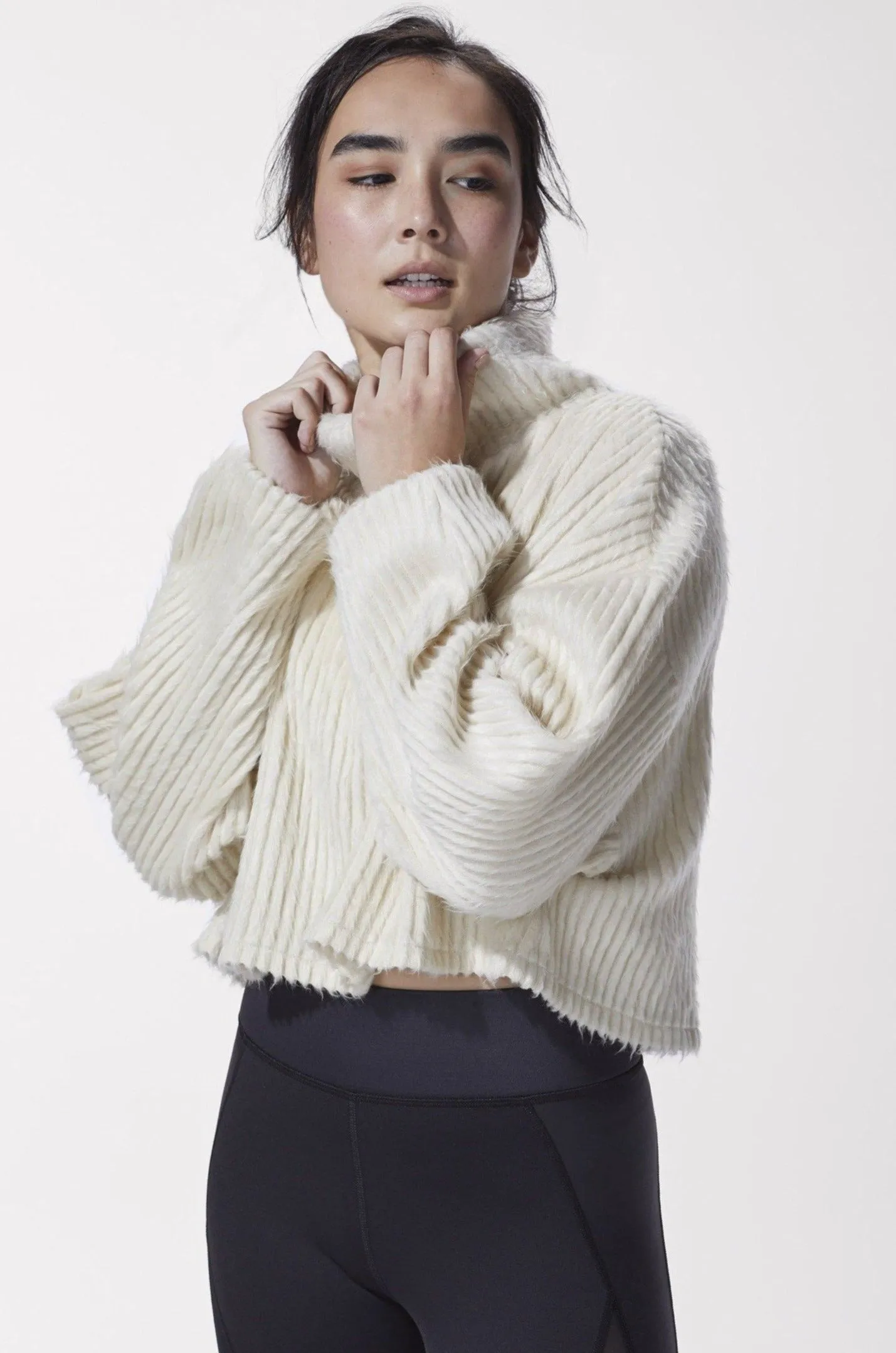 MICHI Juniper Sweater Ivory
