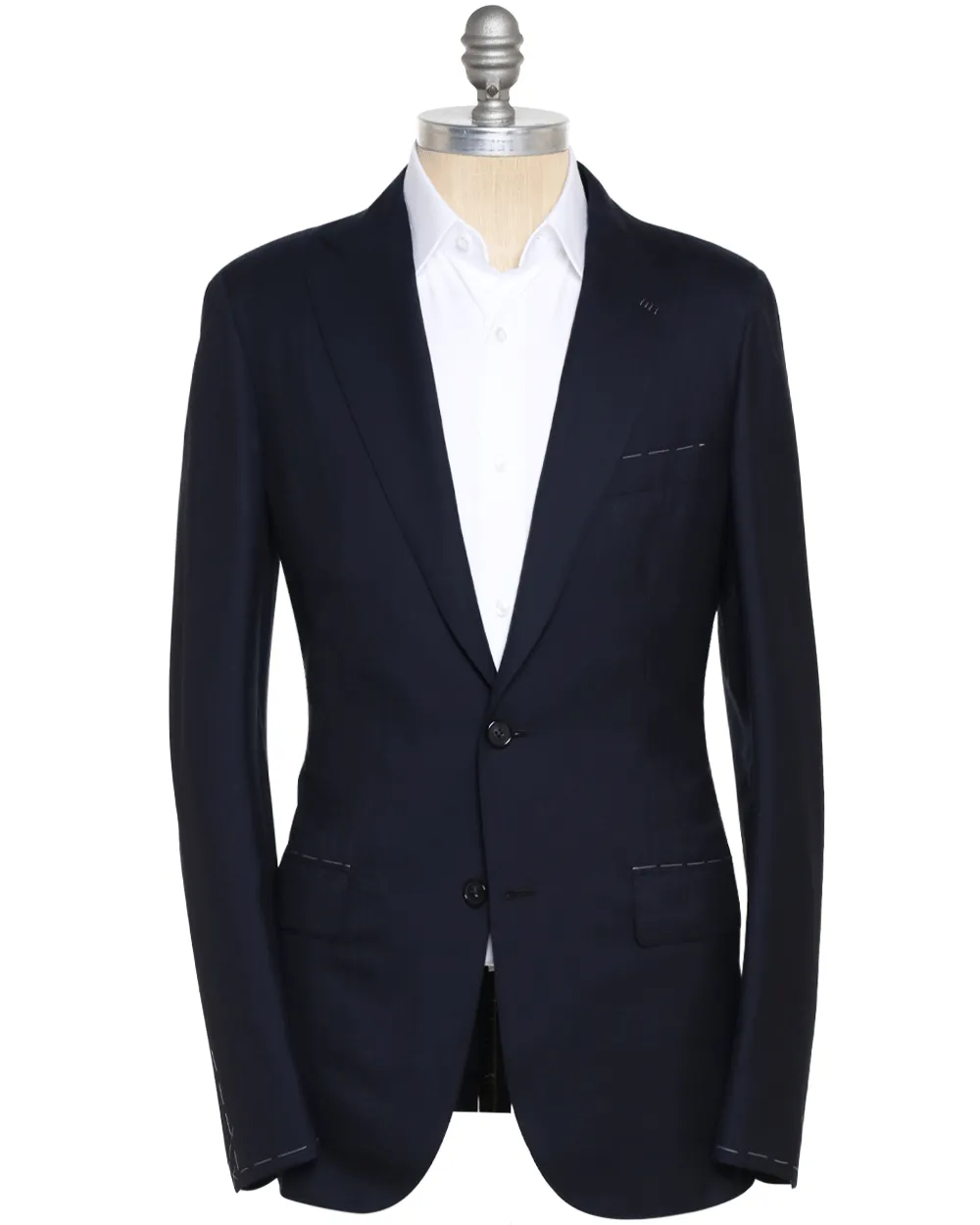 Midnight Navy Wool Blend Ravello Sportcoat