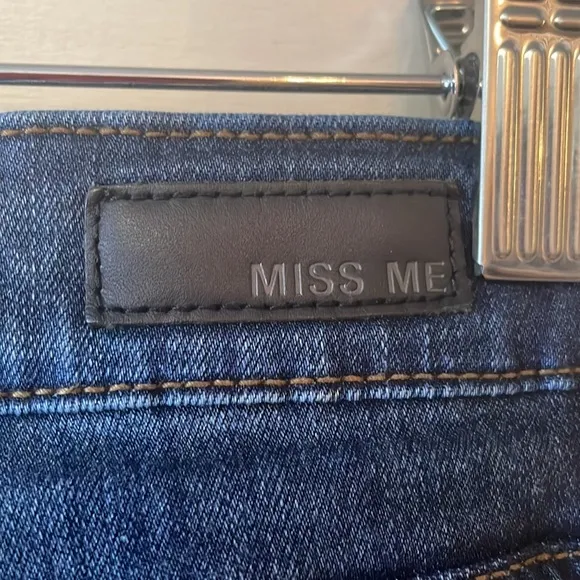 Miss Me Mid Rise Skinny Jeans Viscose Poly Elastane Blend Size 29.