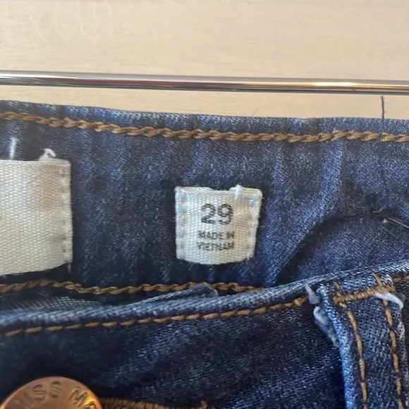 Miss Me Mid Rise Skinny Jeans Viscose Poly Elastane Blend Size 29.
