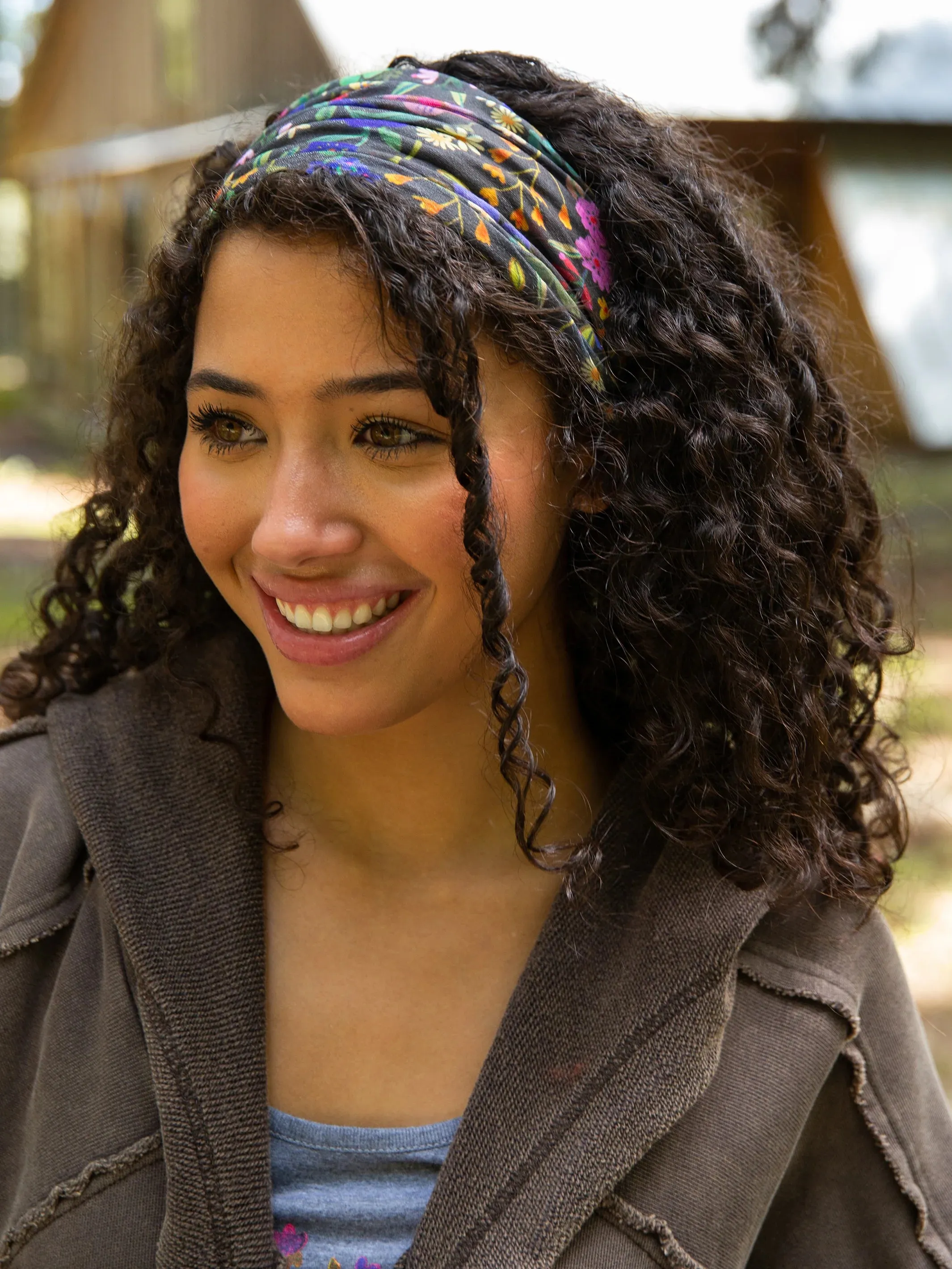 Natural Life Full Boho Bandeau® Headband - Multi Wildflowers