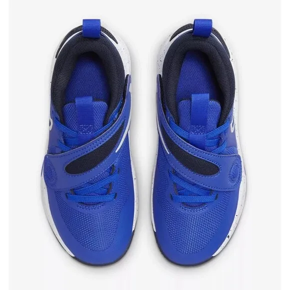 Nike Team Hustle D 11 Little Kids Basketball Shoes Hyper Royal Blue Sz 6 New