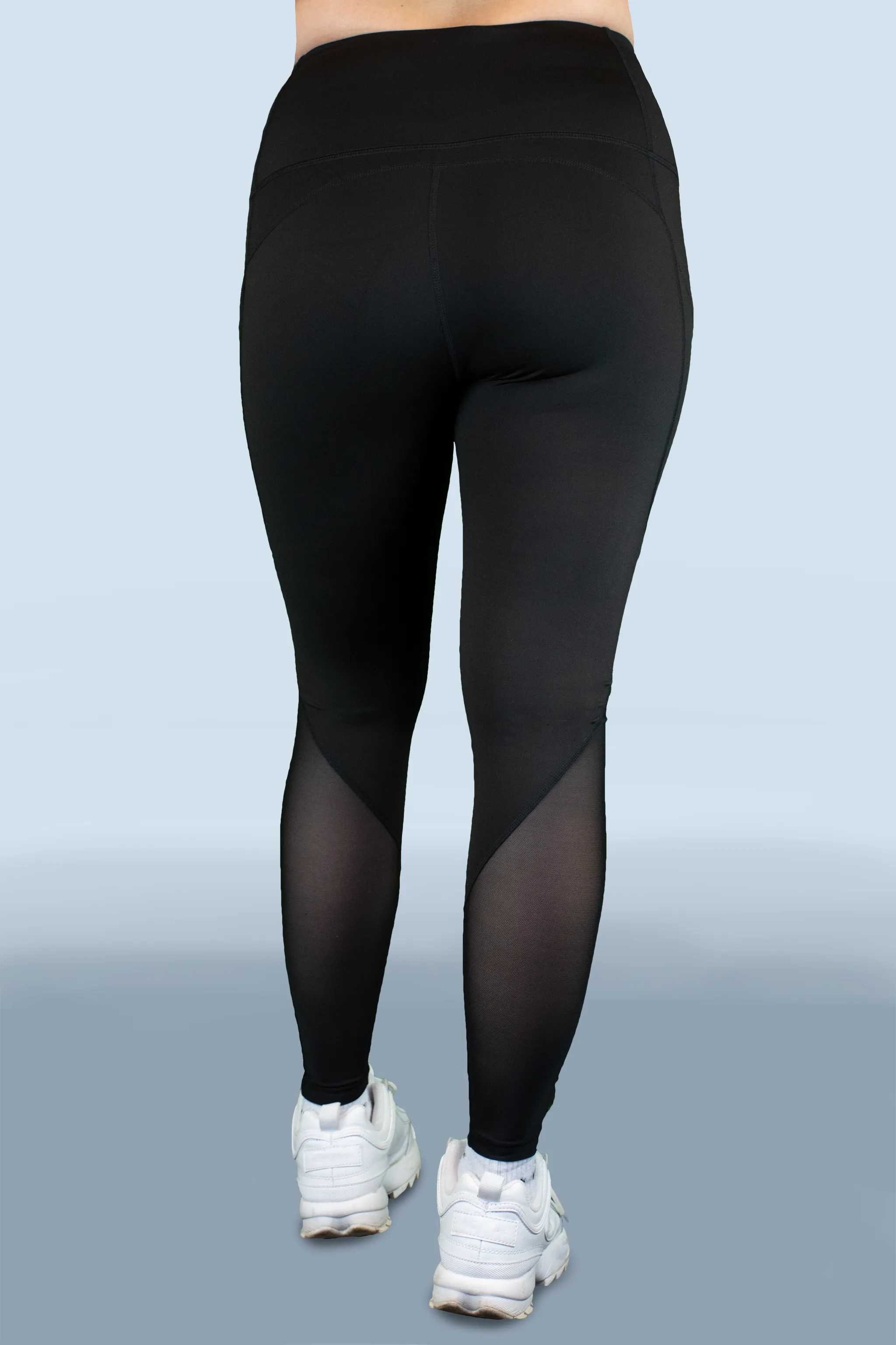 No Plateau Highlight Leggings | High-Waisted, Breathable Mesh