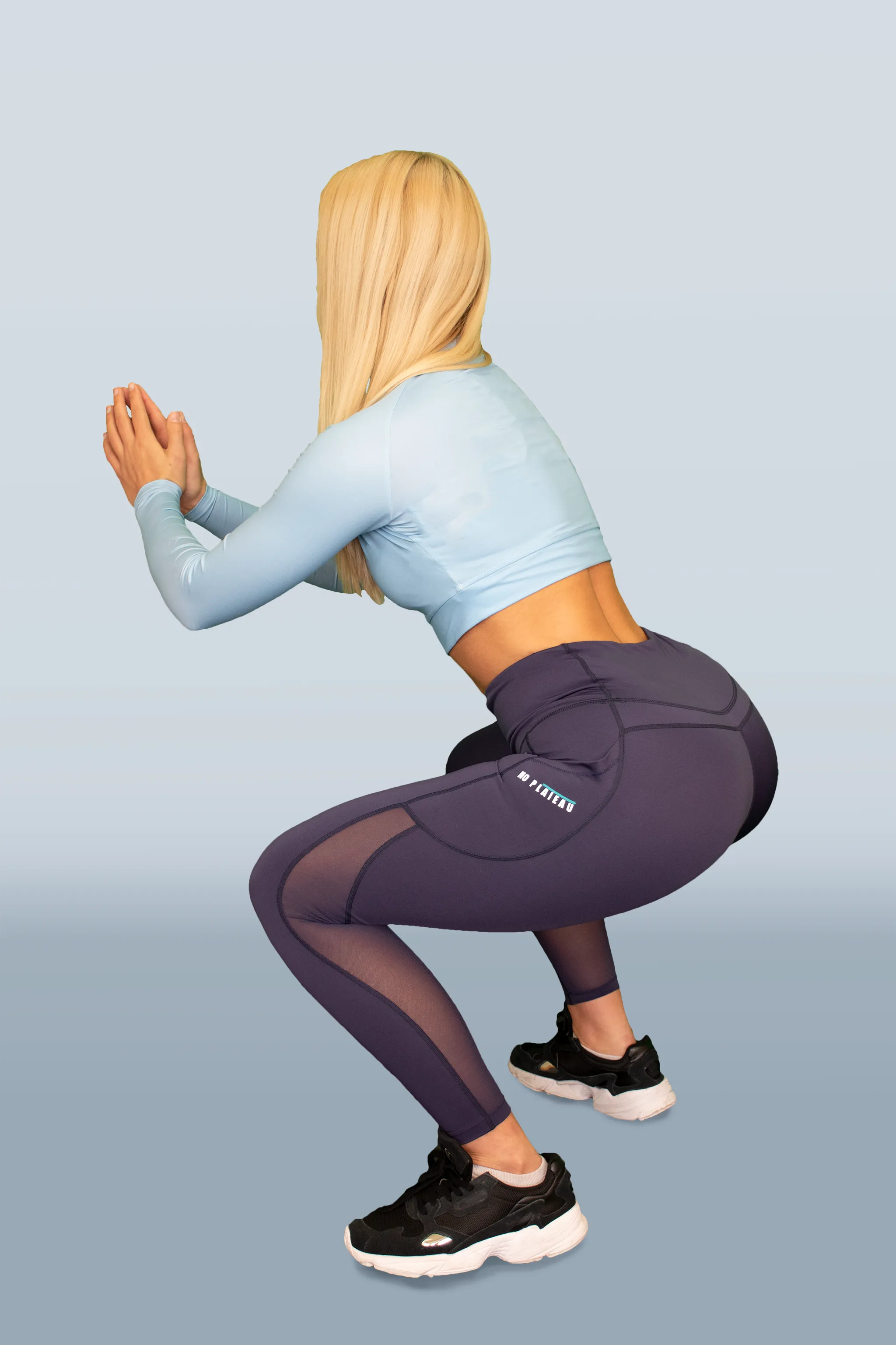 No Plateau Highlight Leggings | High-Waisted, Breathable Mesh