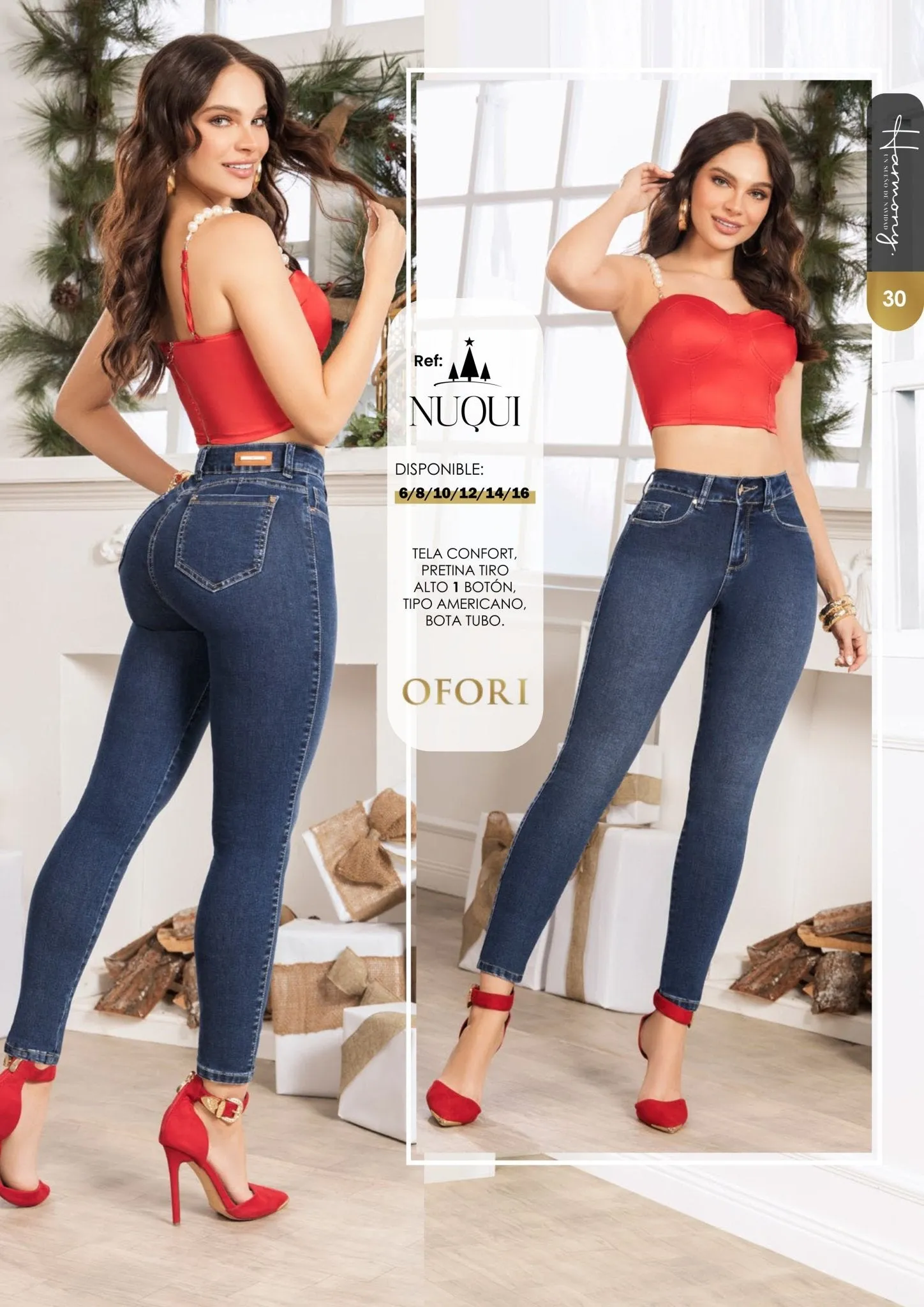 Nuqui 100% Authentic Colombian Push Up Jeans
