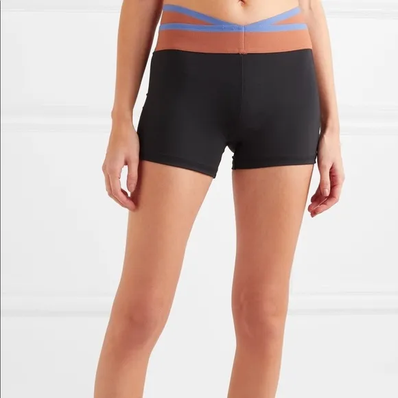 OLYMPIA ACTIVEWEAR Naxo striped stretch shorts S