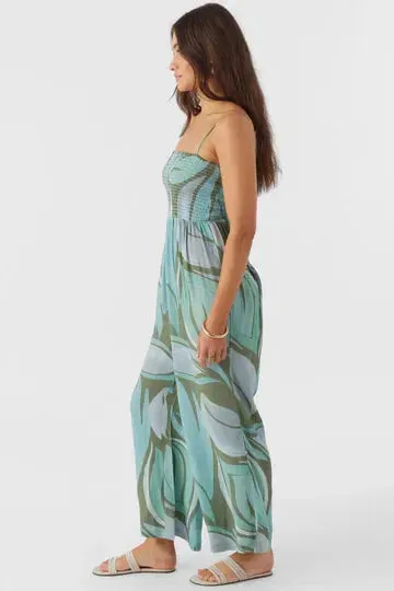 Oneill Women's Cade Loreta Print Jumpsuit