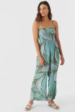 Oneill Women's Cade Loreta Print Jumpsuit