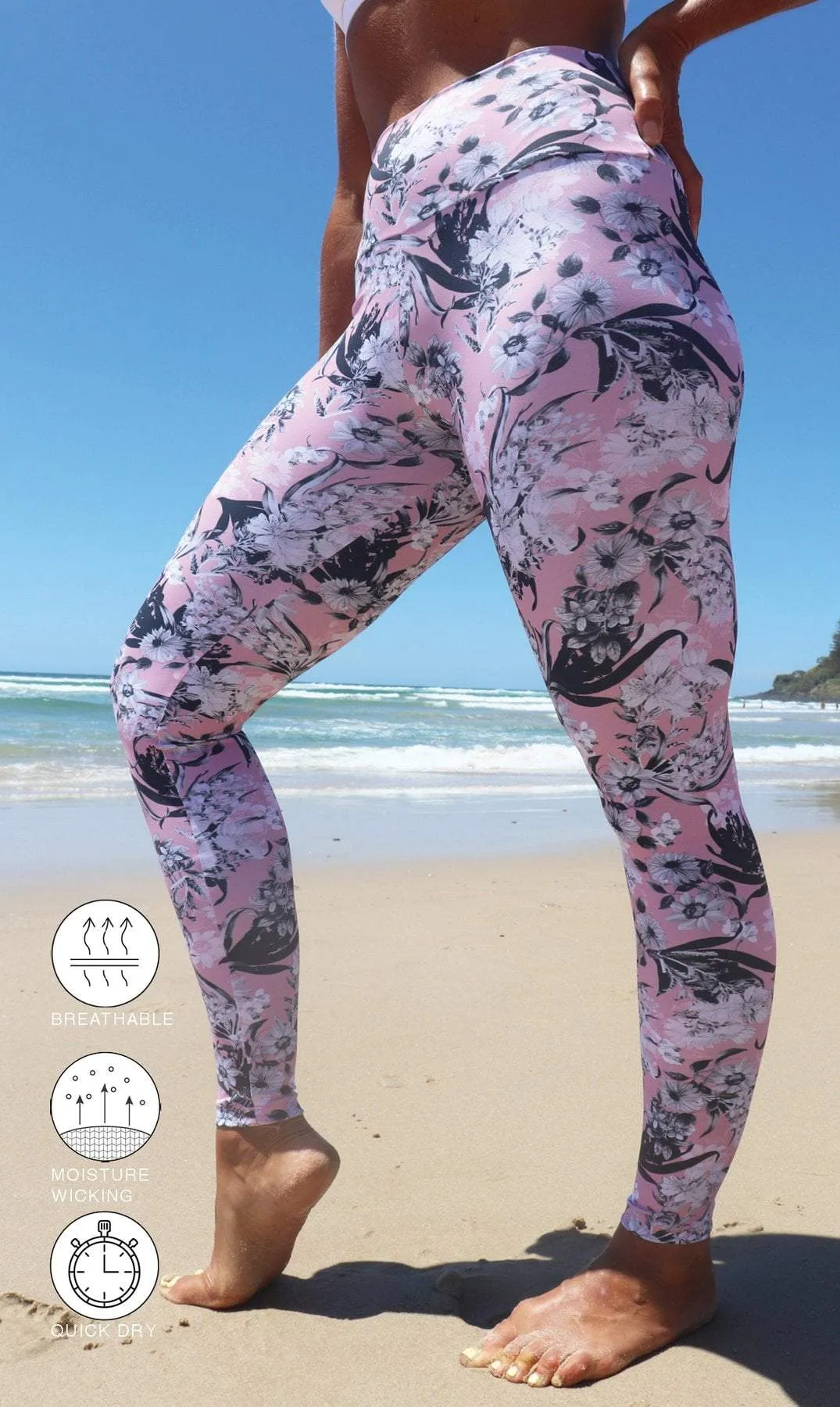 Oriental Bloom Body Luxe Ultra High Waist Leggings