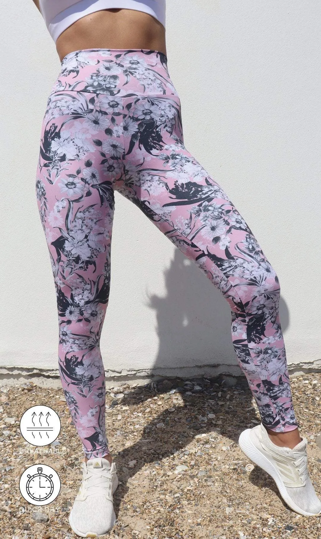 Oriental Bloom Body Luxe Ultra High Waist Leggings