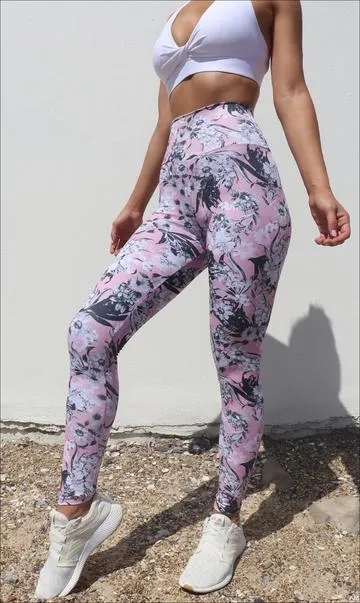 Oriental Bloom Body Luxe Ultra High Waist Leggings