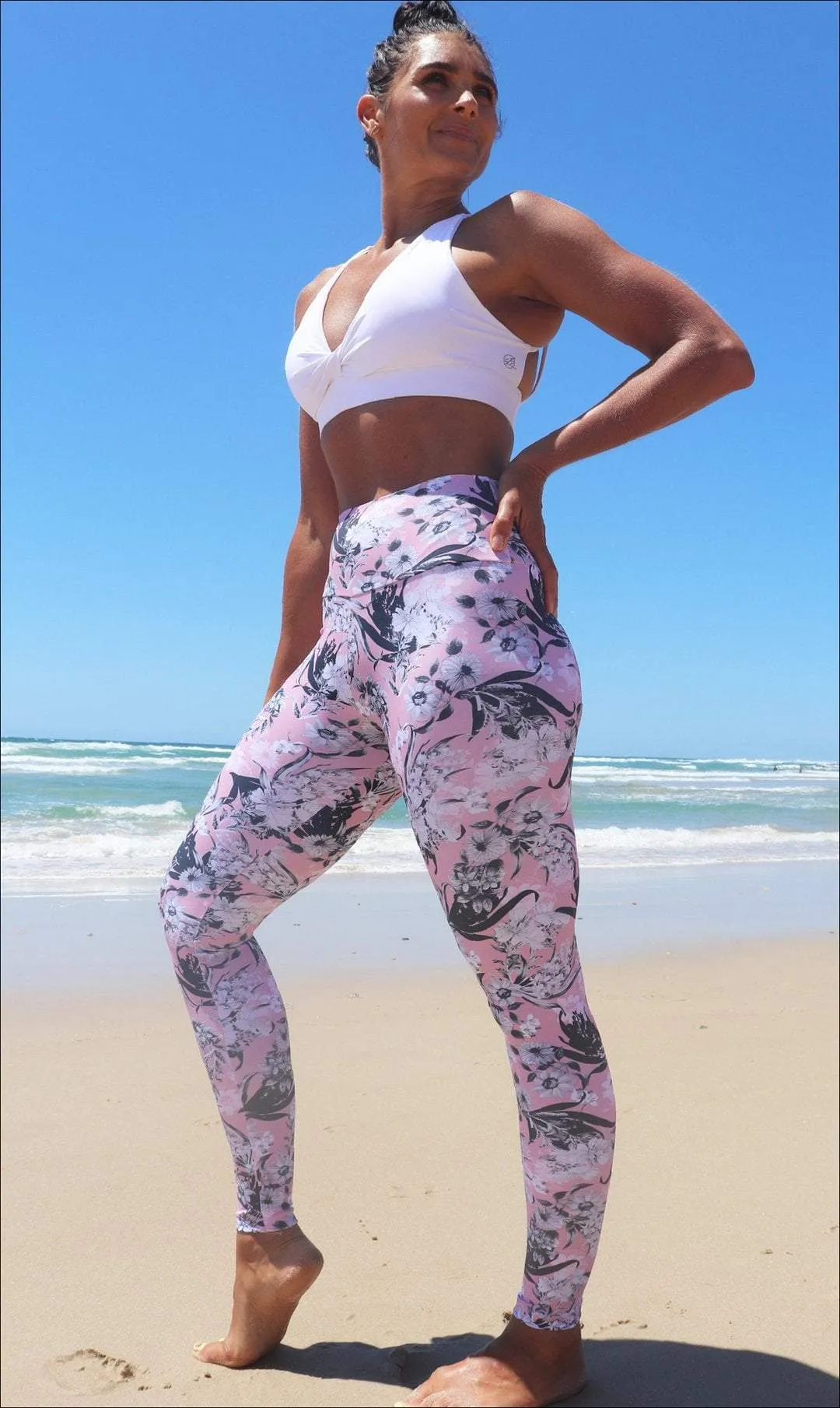 Oriental Bloom Body Luxe Ultra High Waist Leggings