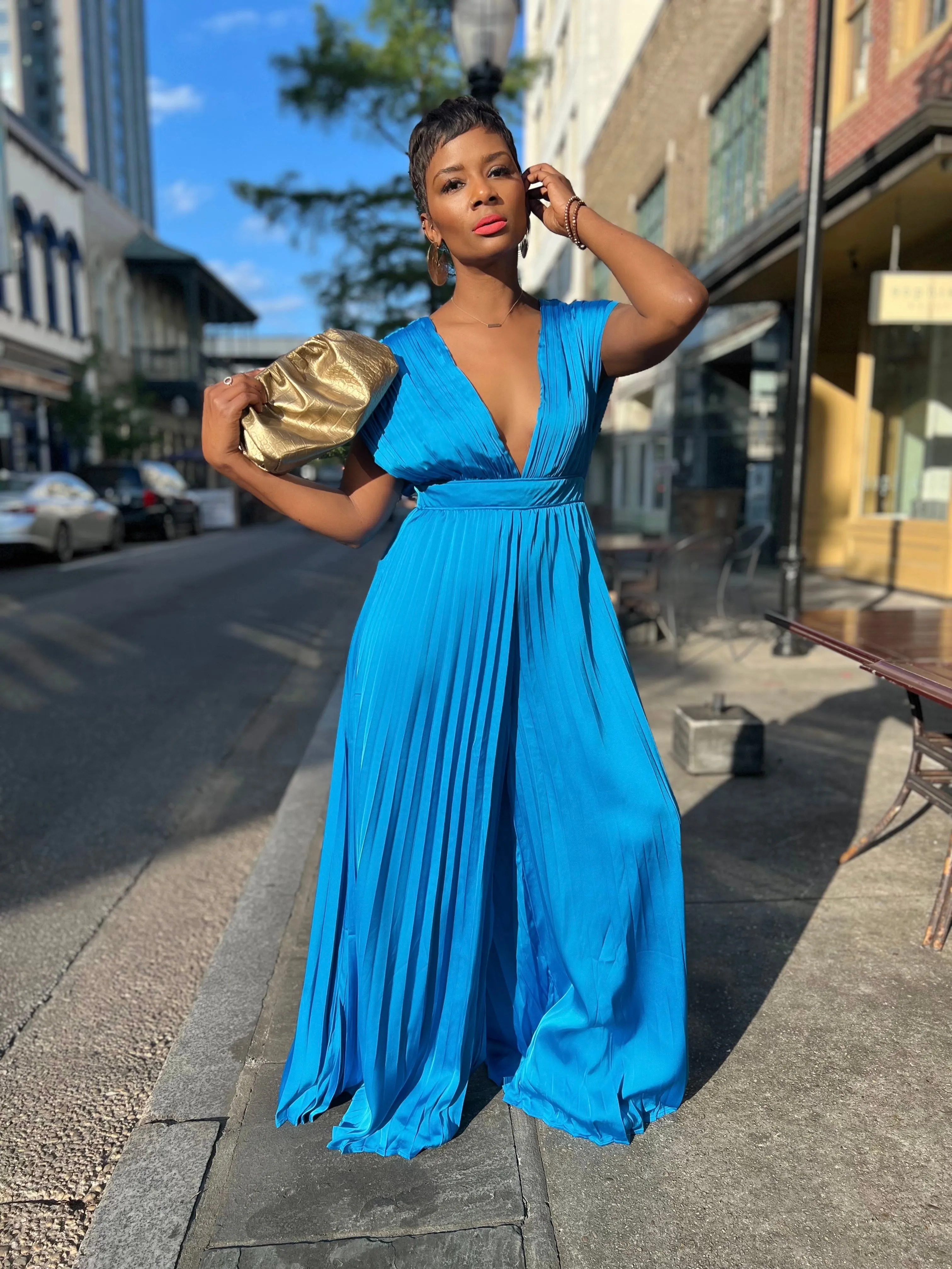 “Own the Night” Jumpsuit (Clearance)