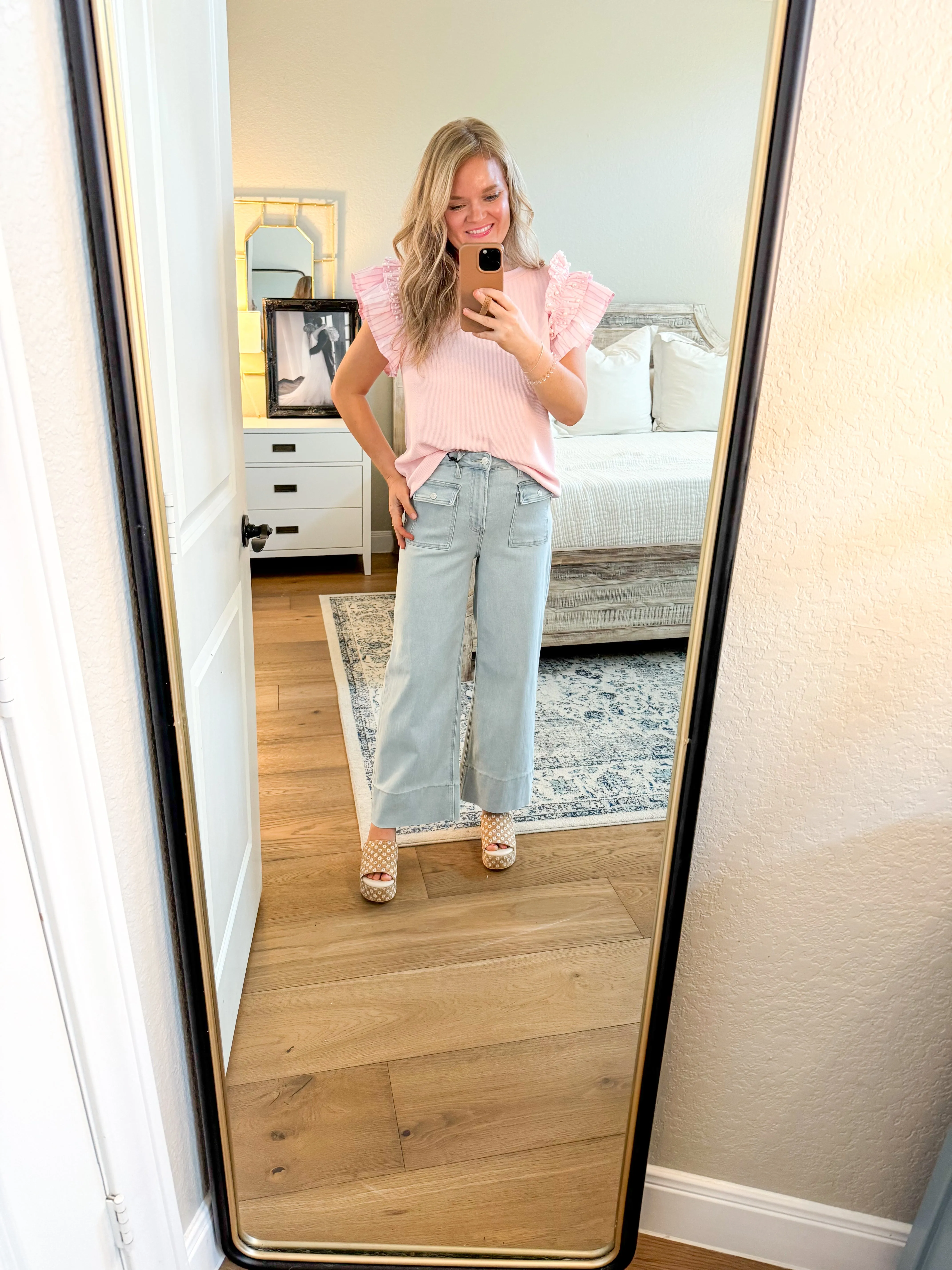 Pink Pearl Club Top