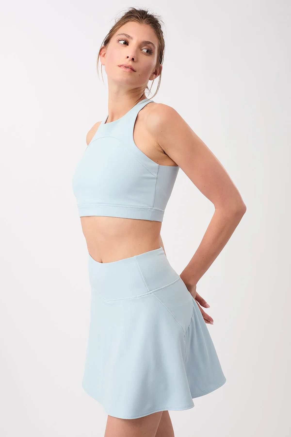 Power Skort Foggy Glass