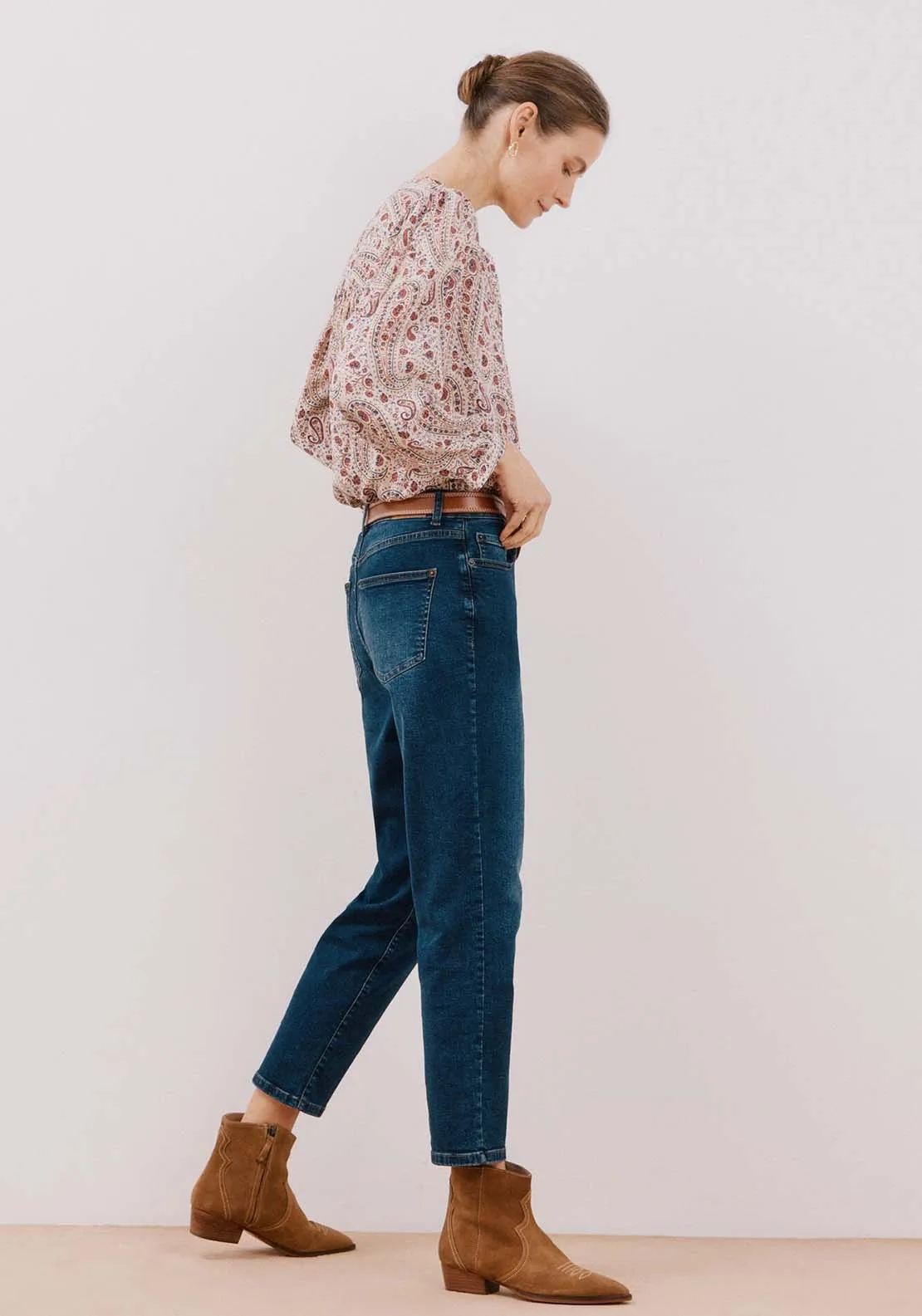 Printed blouse - White Print